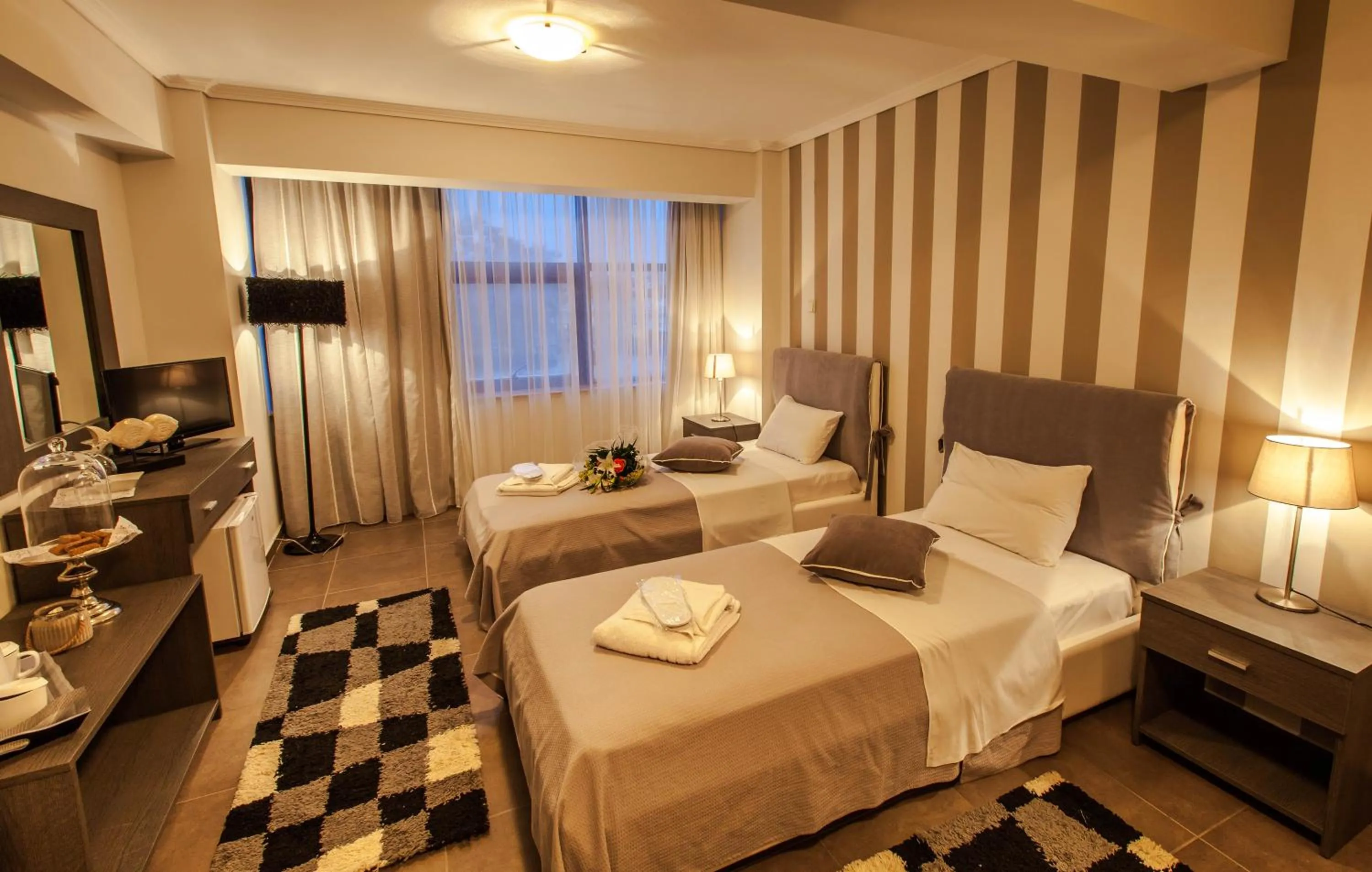 Bedroom, Bed in Aqua Mare Sea Side Rooms