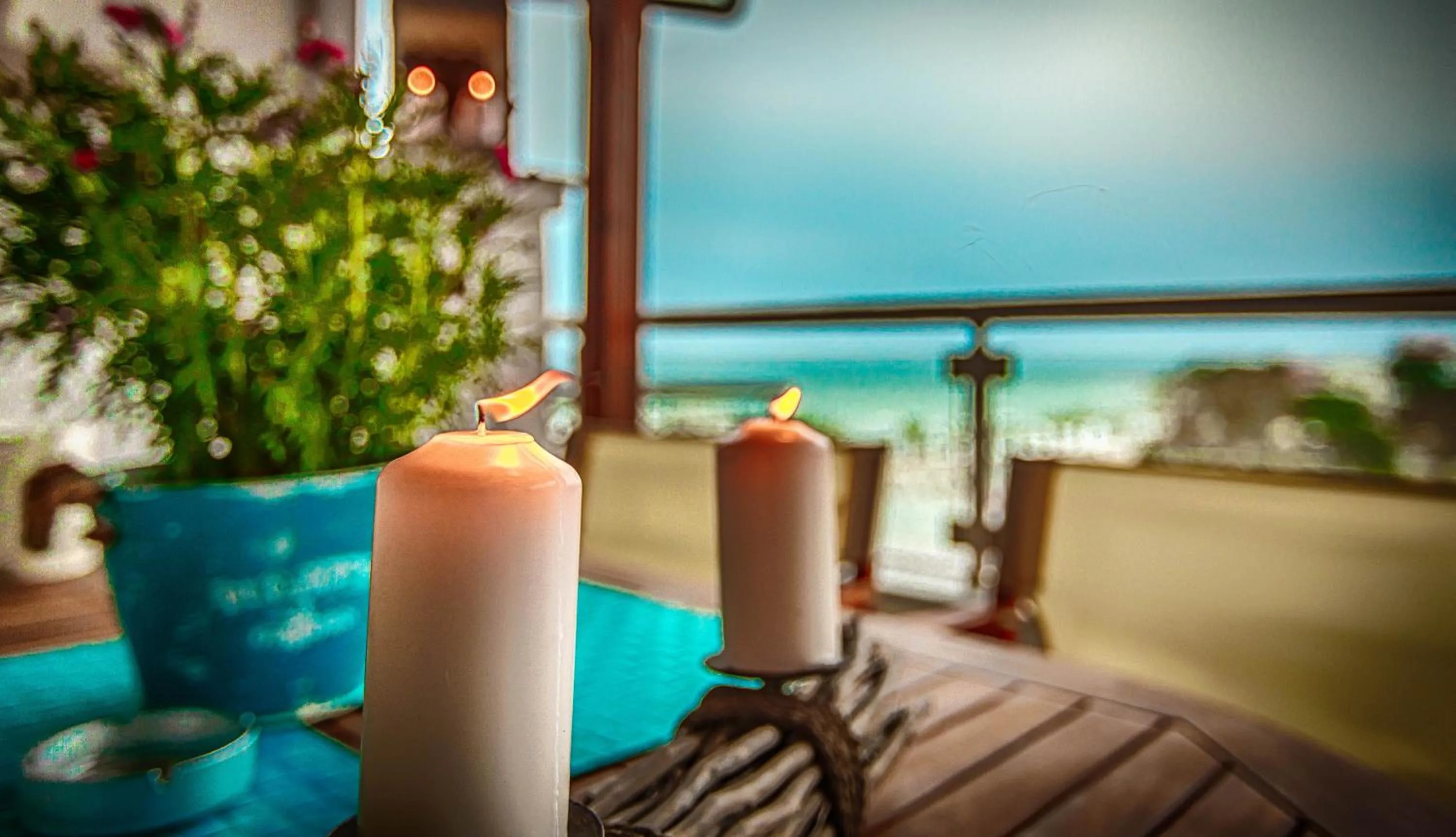 Balcony/Terrace in Aqua Mare Sea Side Rooms