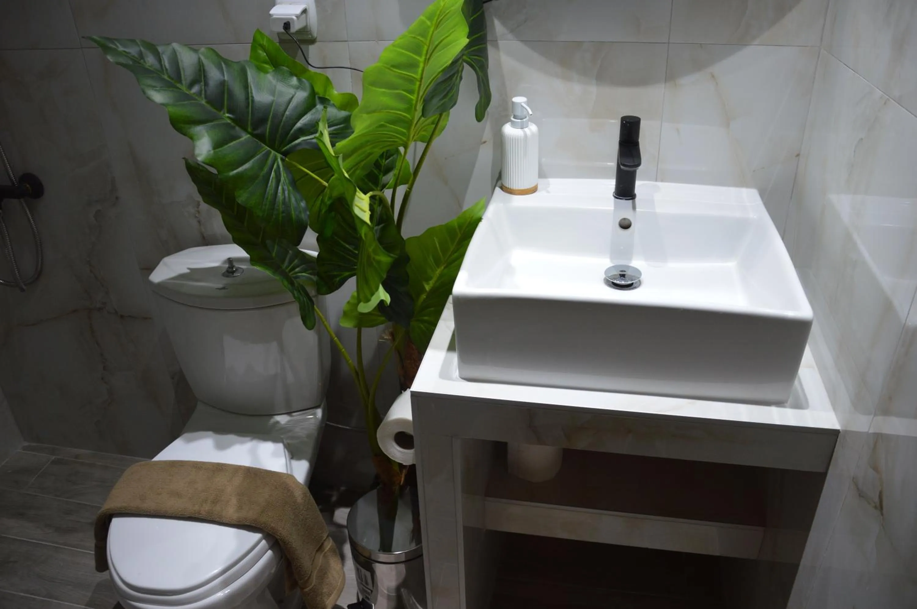 Toilet in Aqua Mare Sea Side Rooms