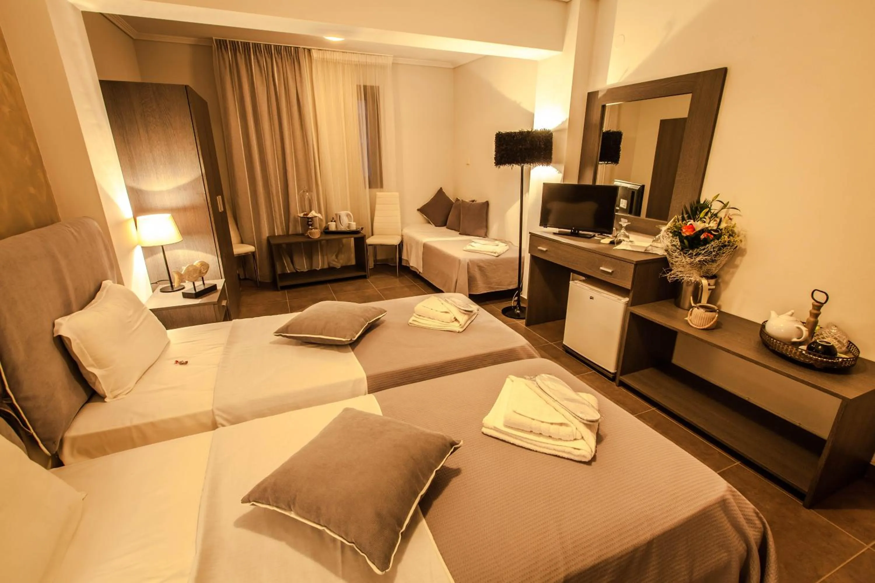 Bedroom, Bed in Aqua Mare Sea Side Rooms