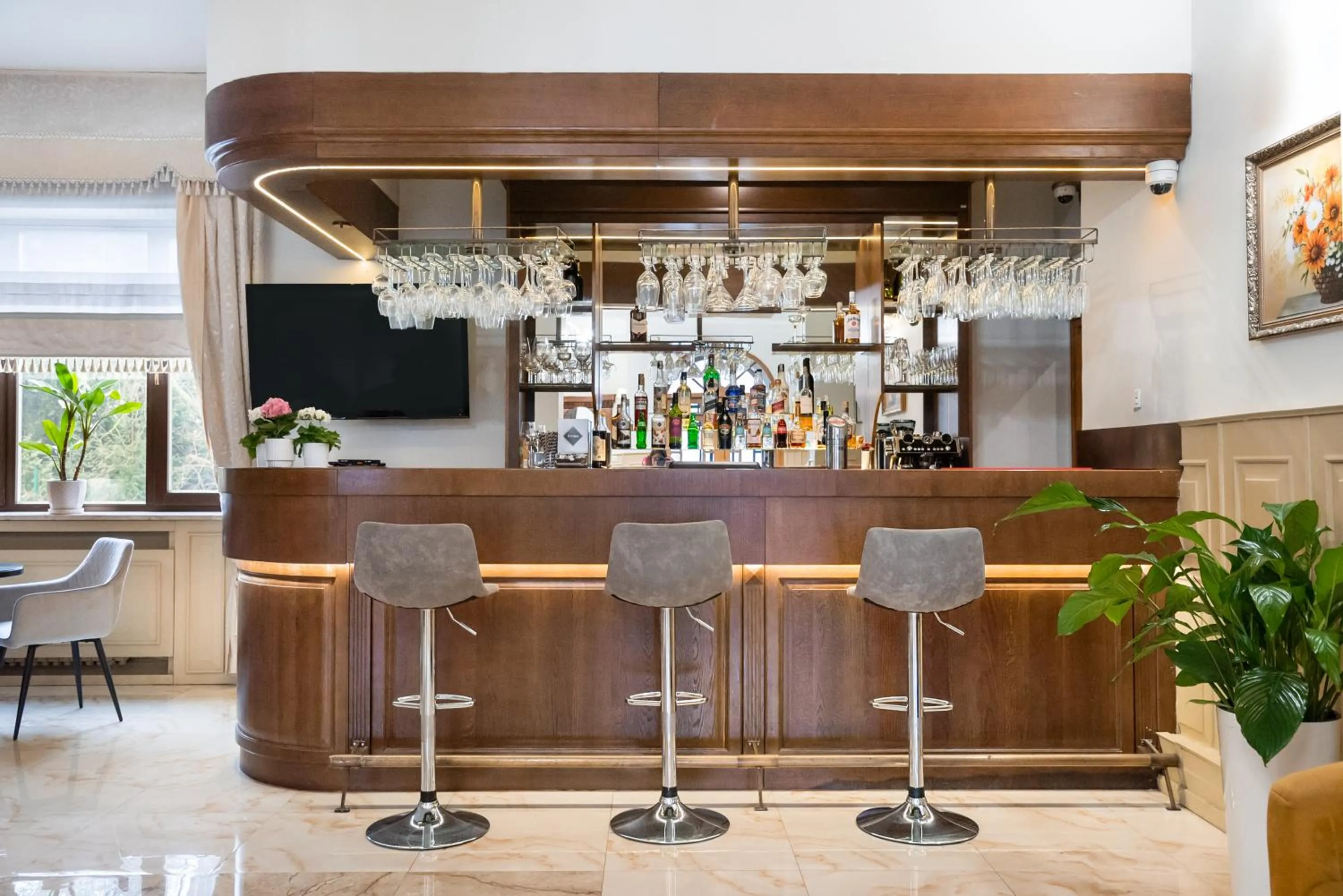 Lounge or bar in Hotel Arkadia