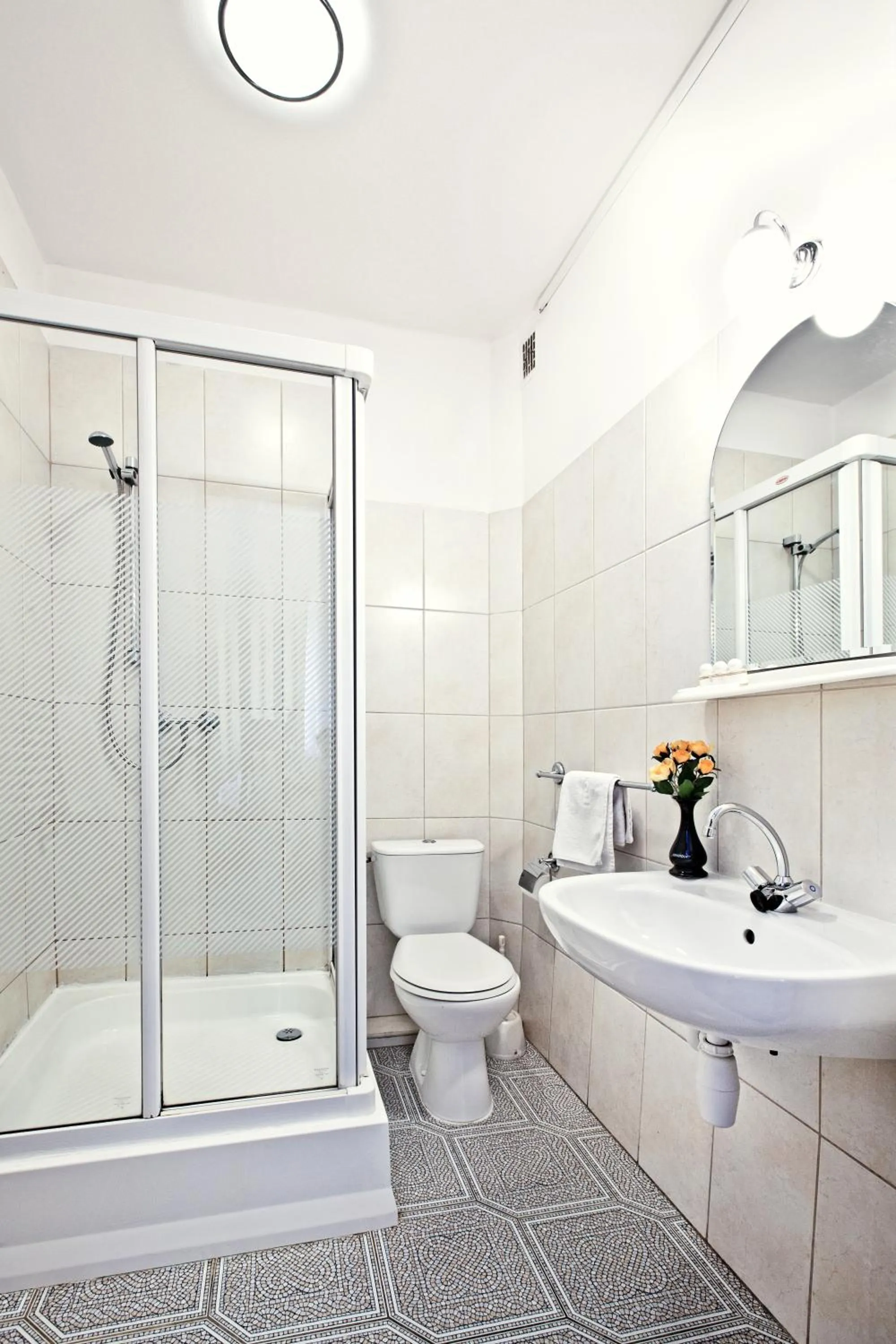 Bathroom in Hotel Arkadia