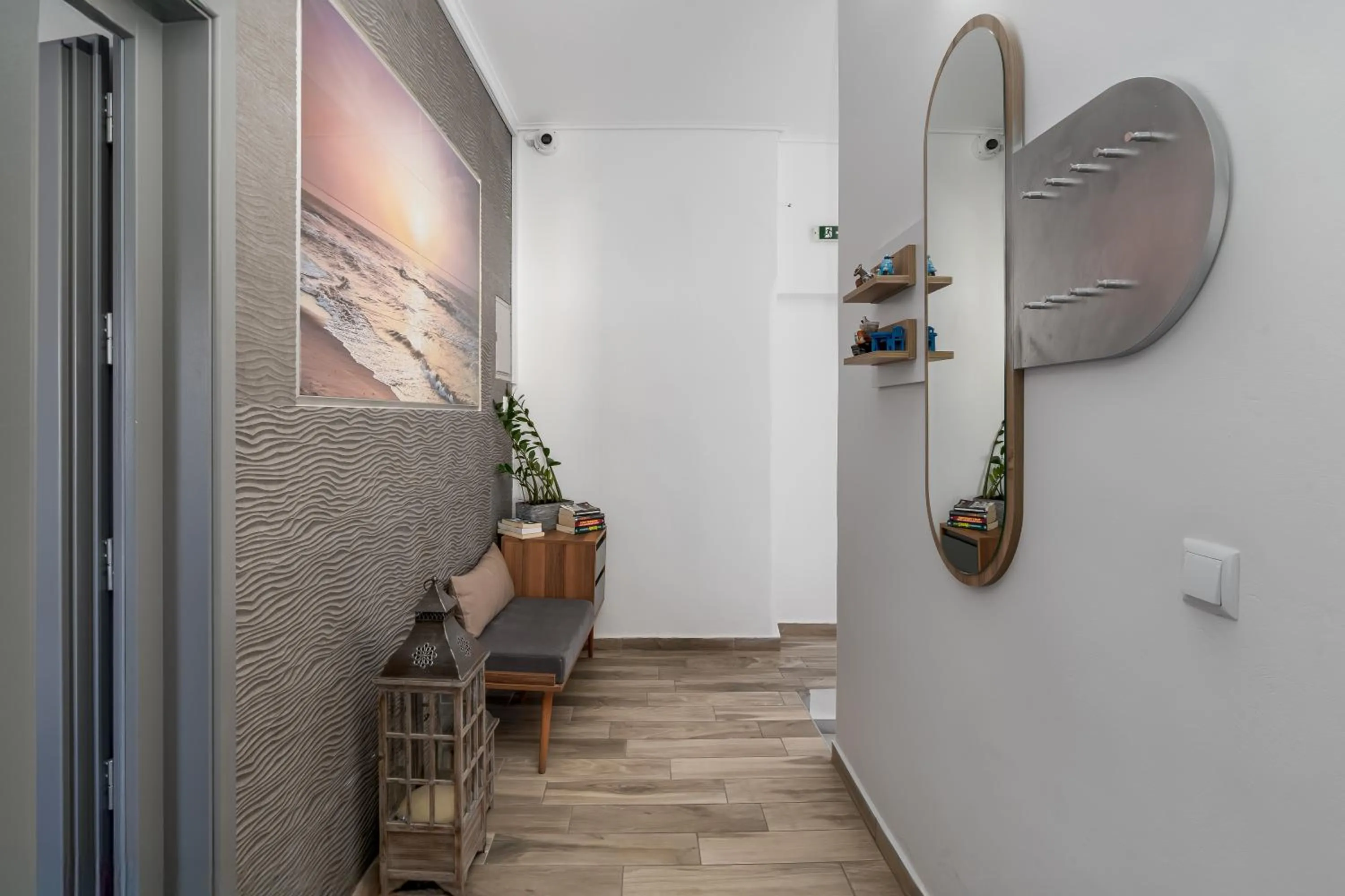 Facade/entrance in Oasis Hotel