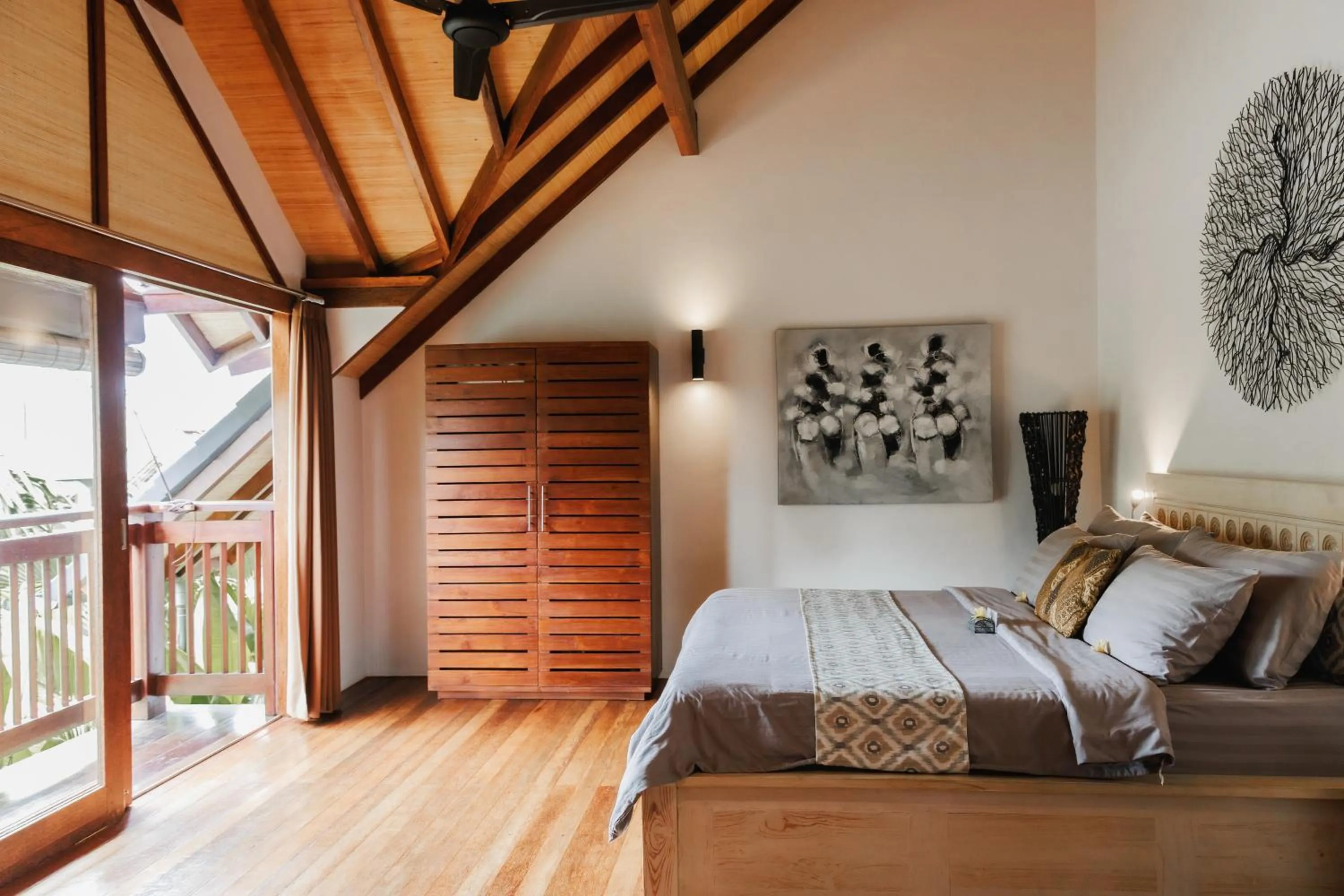 Bed in Villa LeoNora