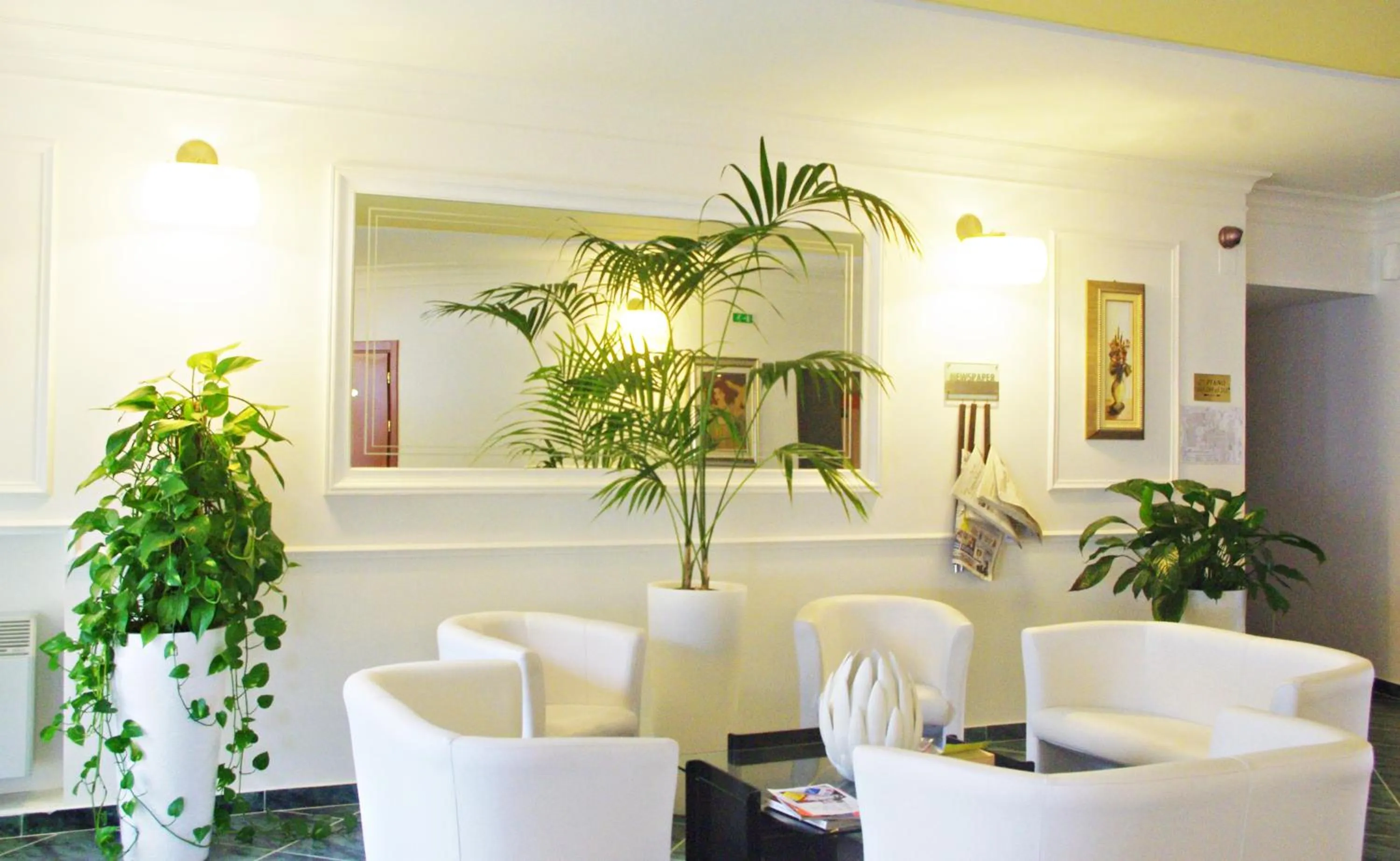 Lobby or reception in Hotel La Playa