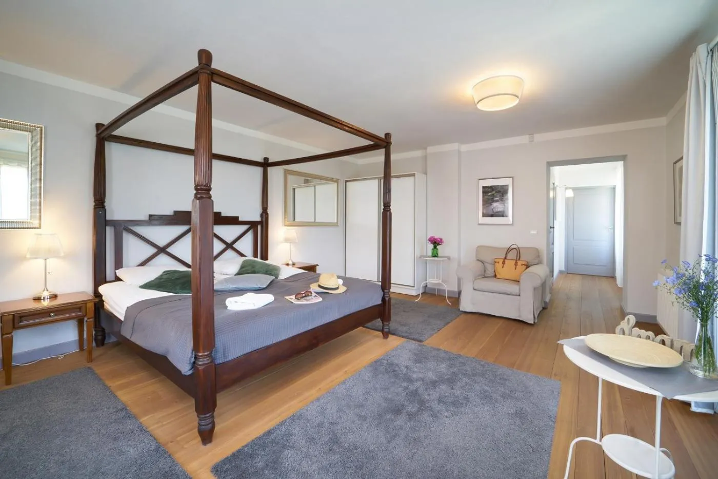 Bed in Pałac Łomnica Karkonosze - Schloss Lomnitz Riesengebirge