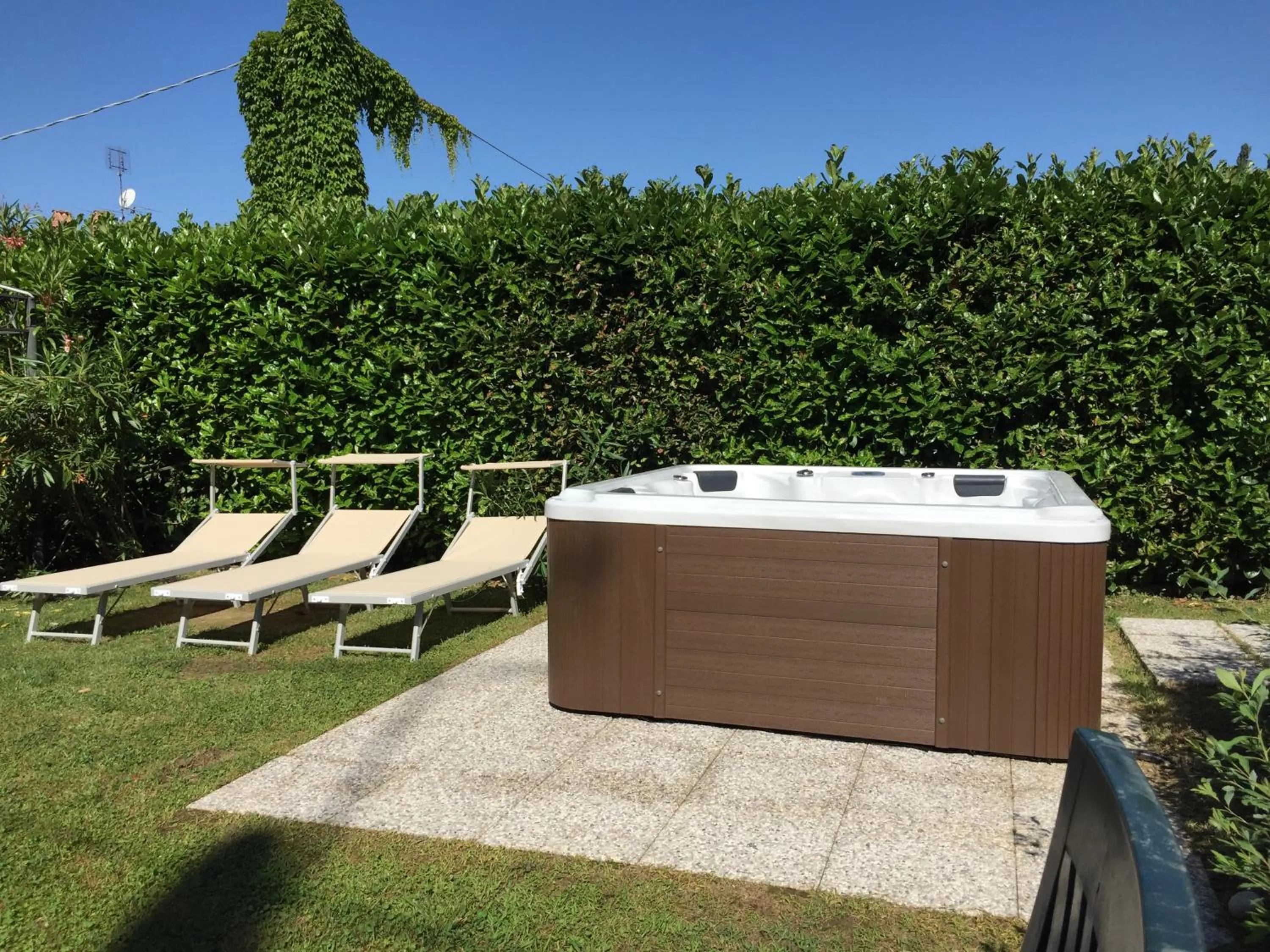 Open Air Bath in Villa D'Azeglio