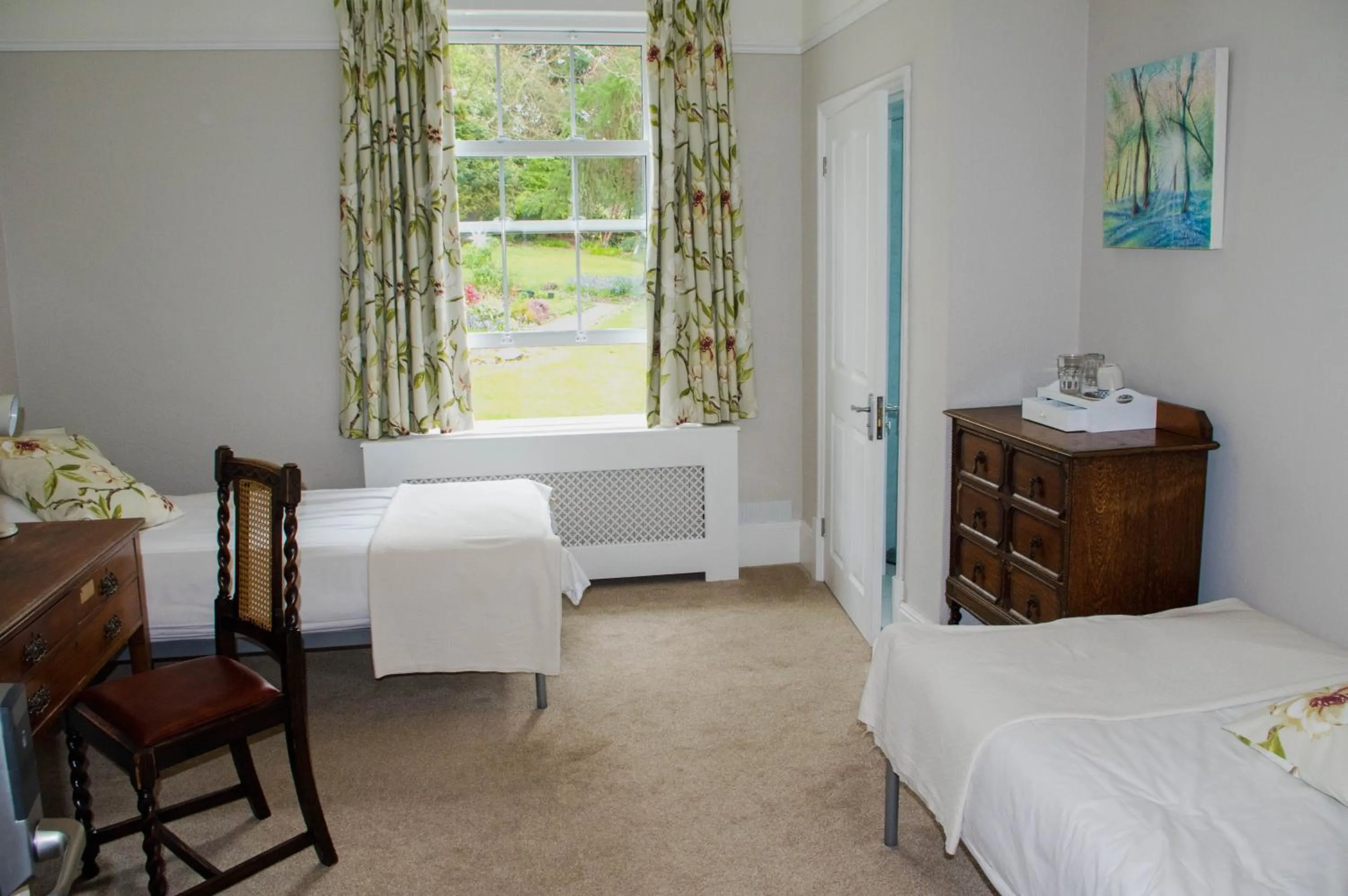 Bedroom, Bed in Claridge House Retreat Centre