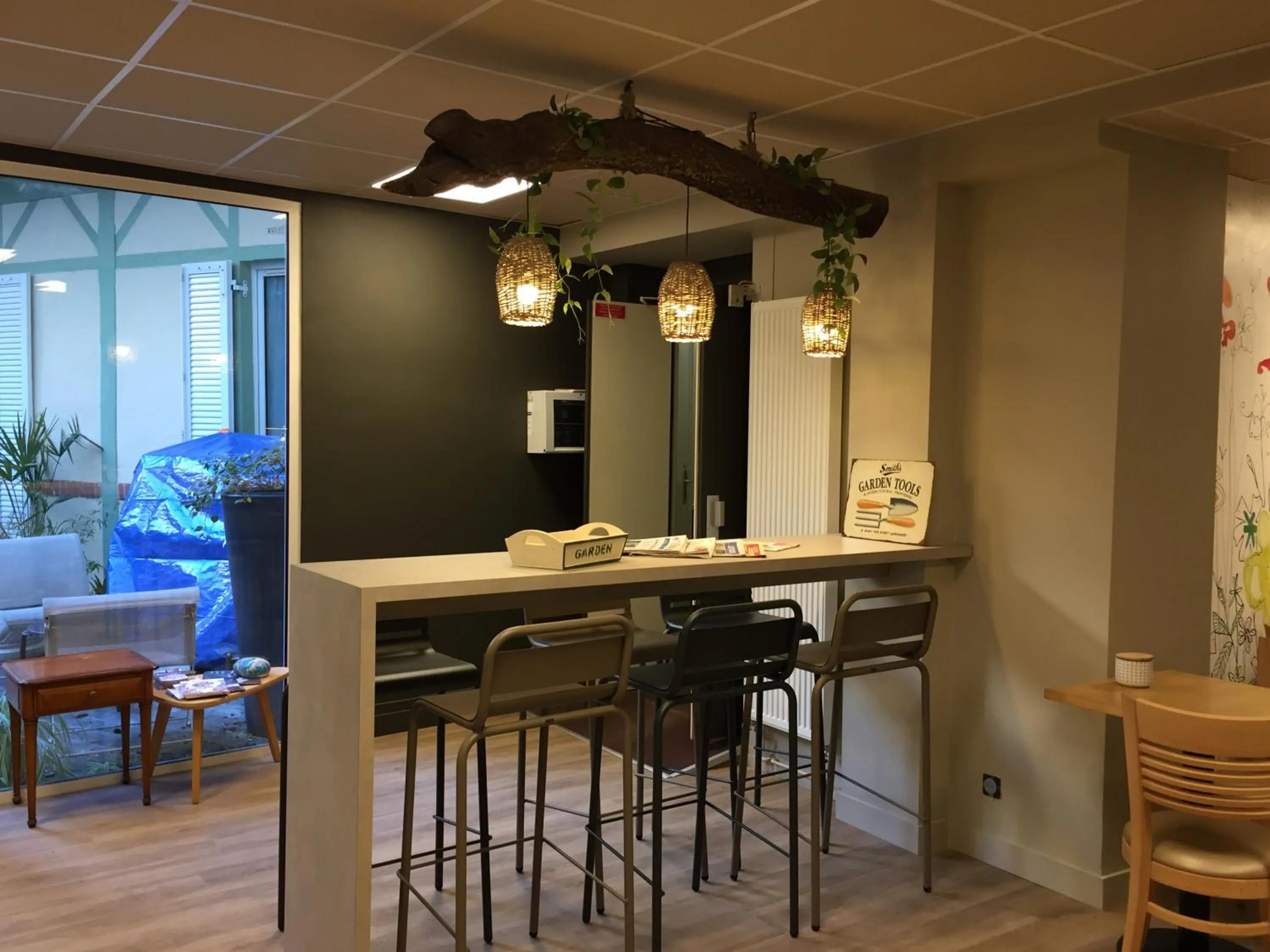 Lobby or reception in Garden Apparts Rennes Centre Gare