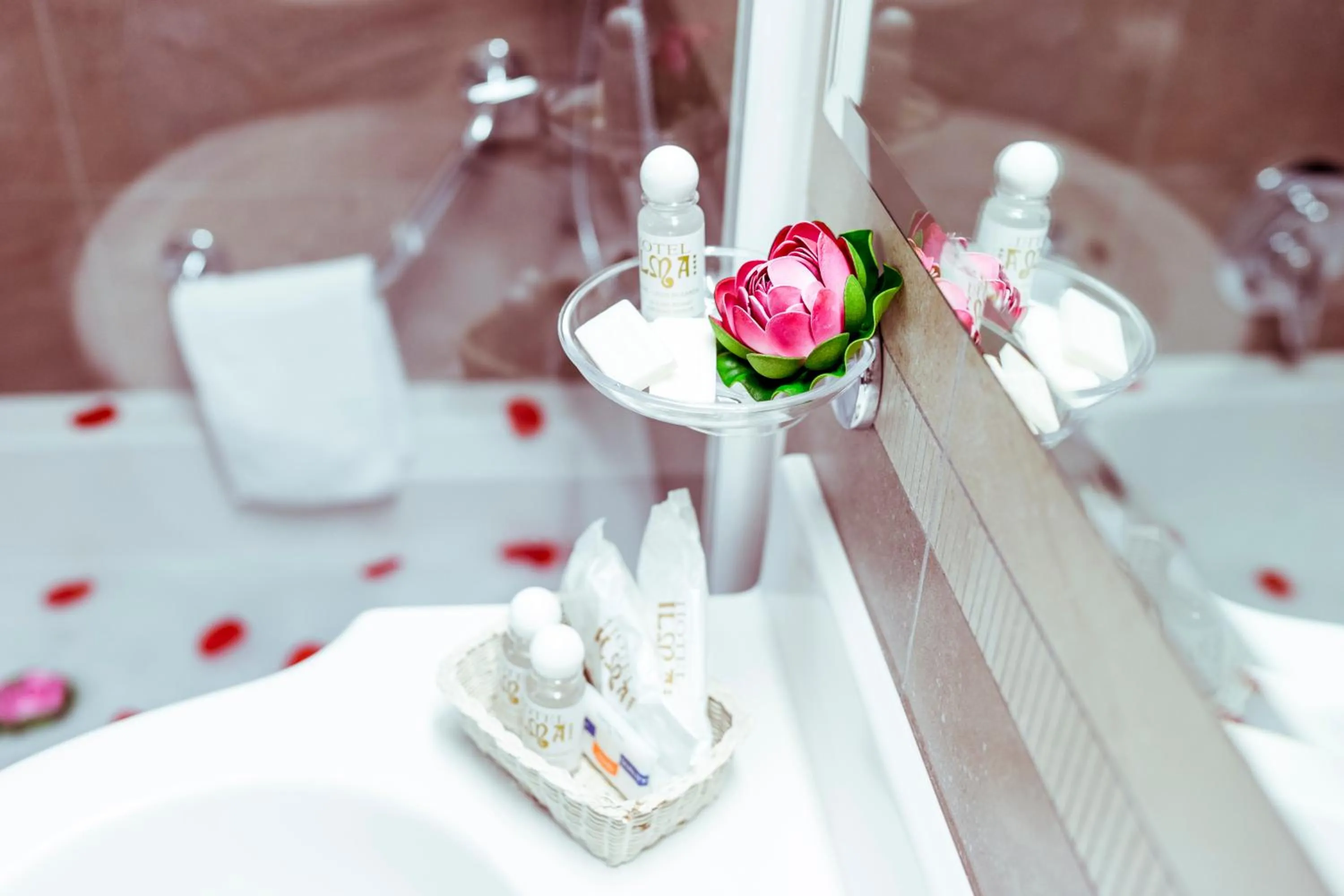 Bathroom in Hotel Ilma Lake Garda Resort