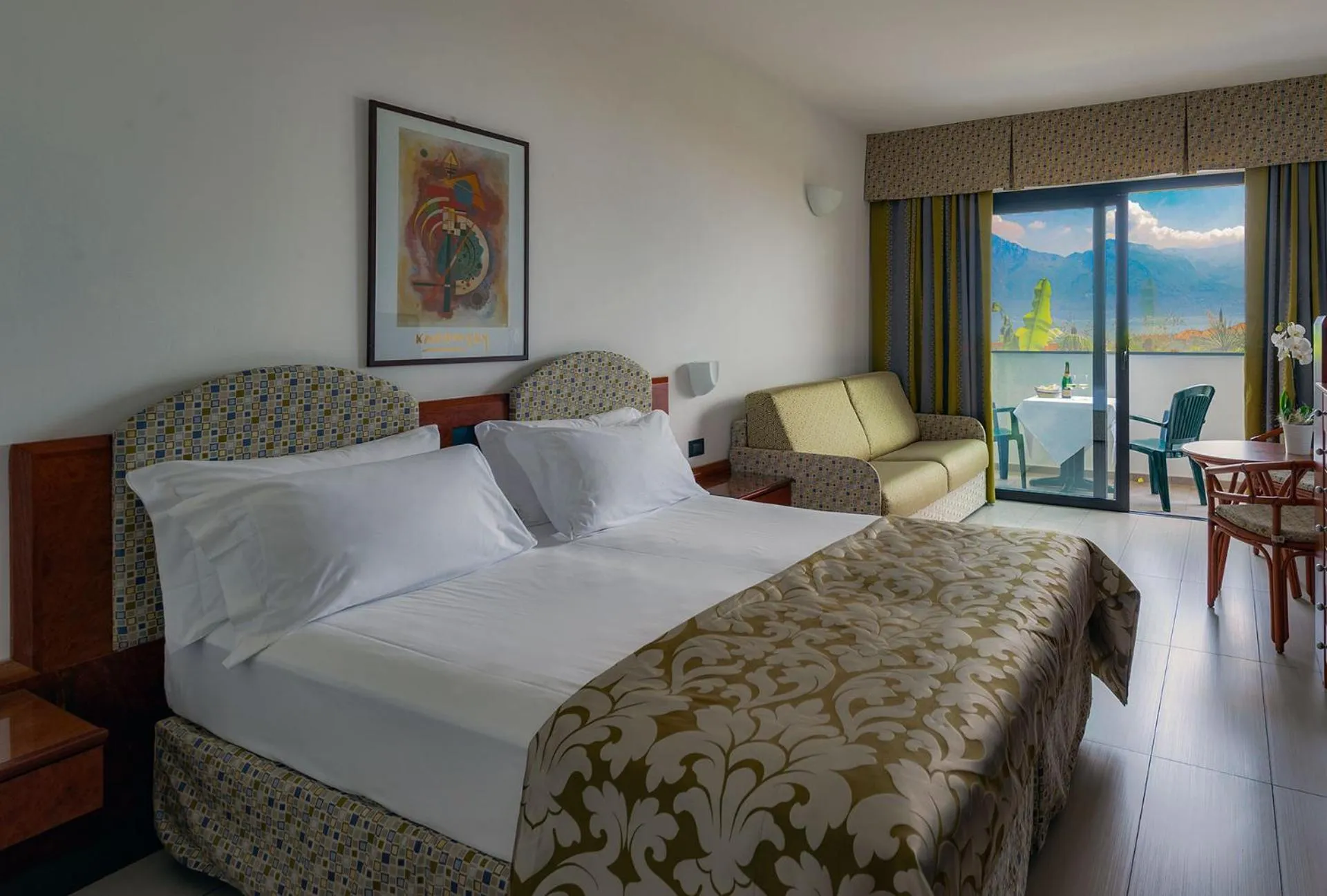 Bedroom, Bed in Hotel Ilma Lake Garda Resort