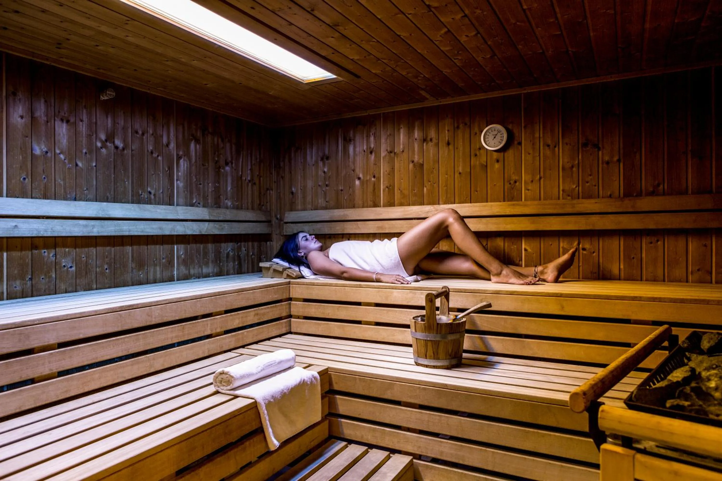 Sauna in Hotel Ilma Lake Garda Resort