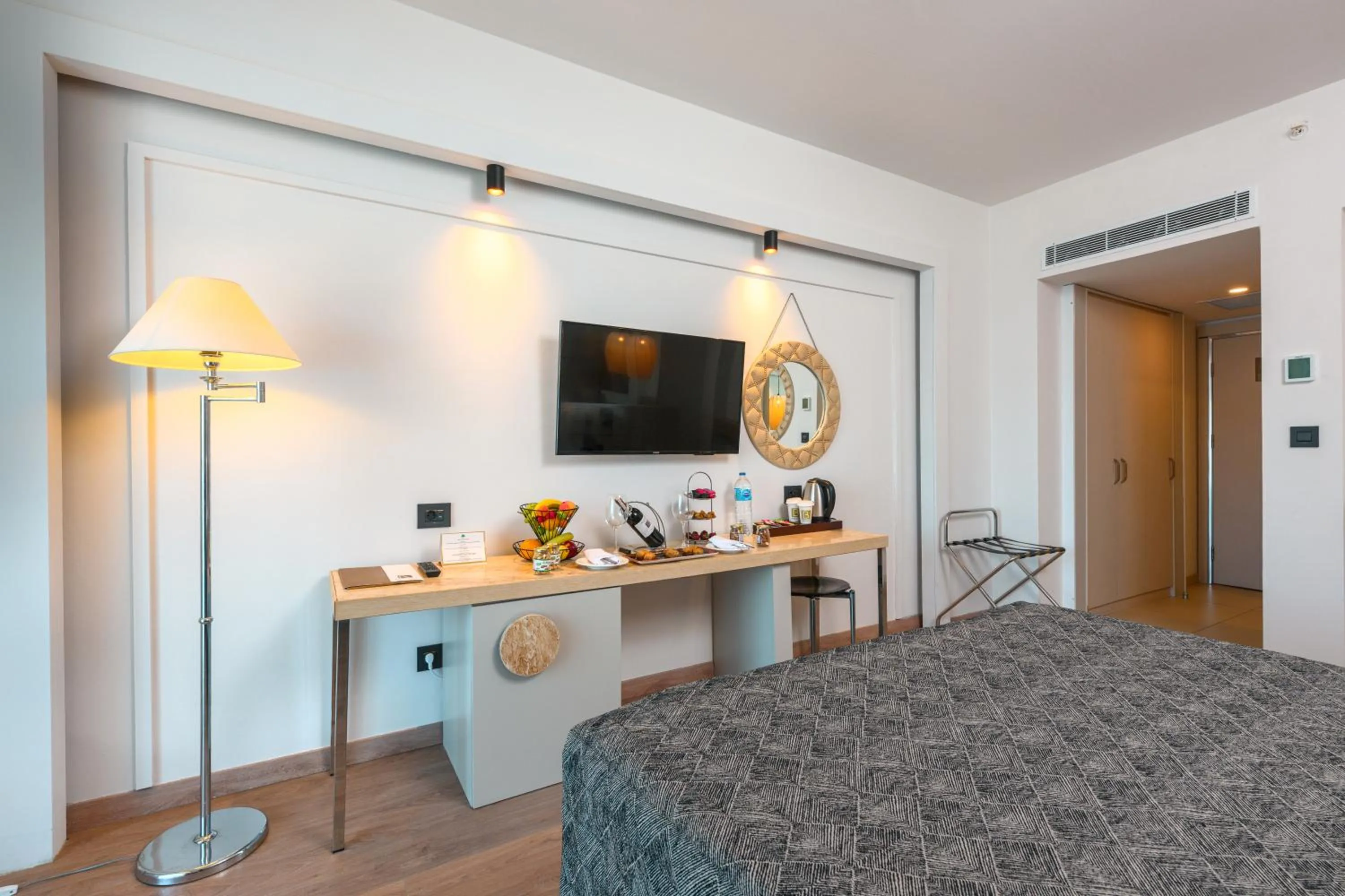 TV and multimedia, Bed in Baia Bodrum Hotel