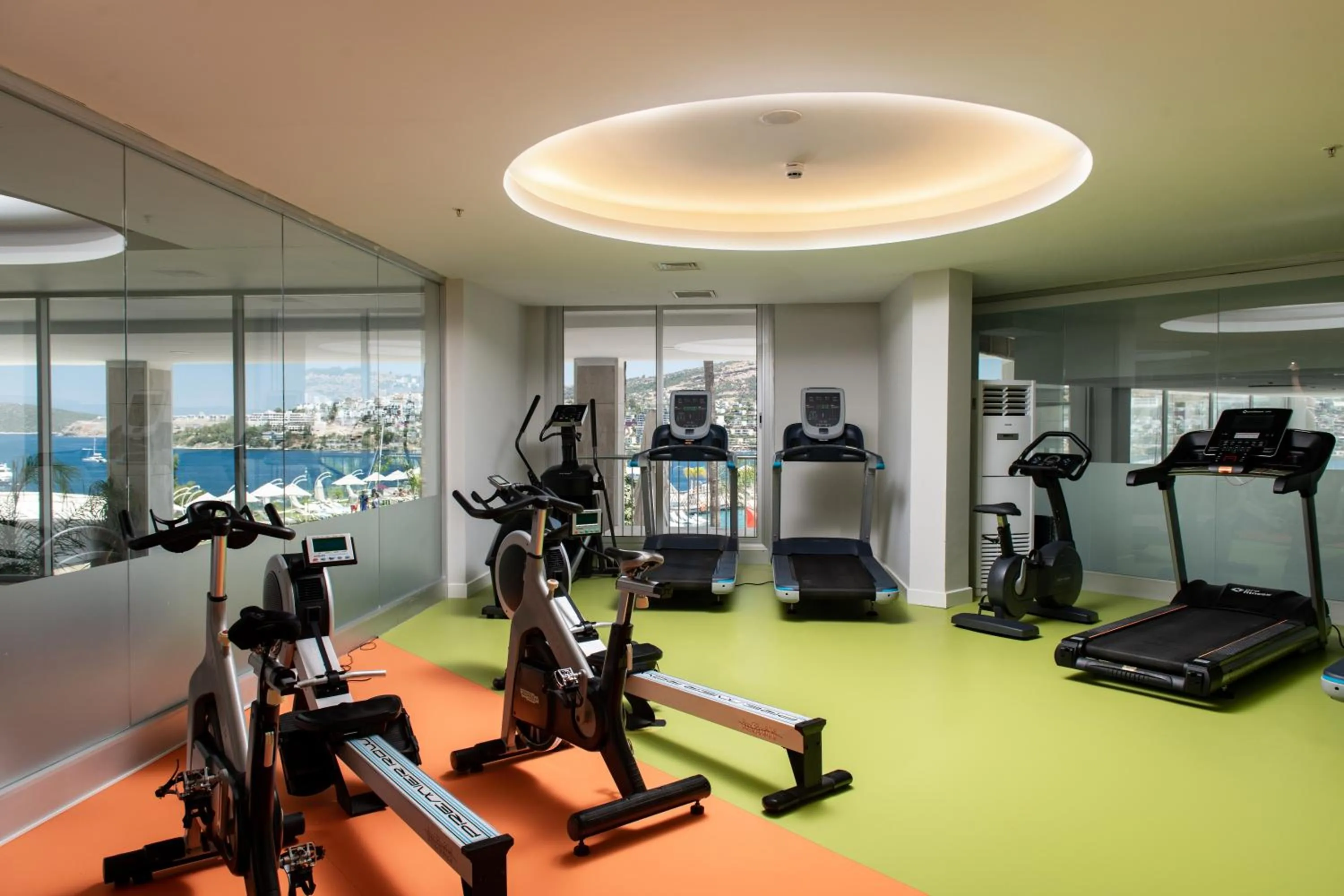 Fitness centre/facilities in Baia Bodrum Hotel