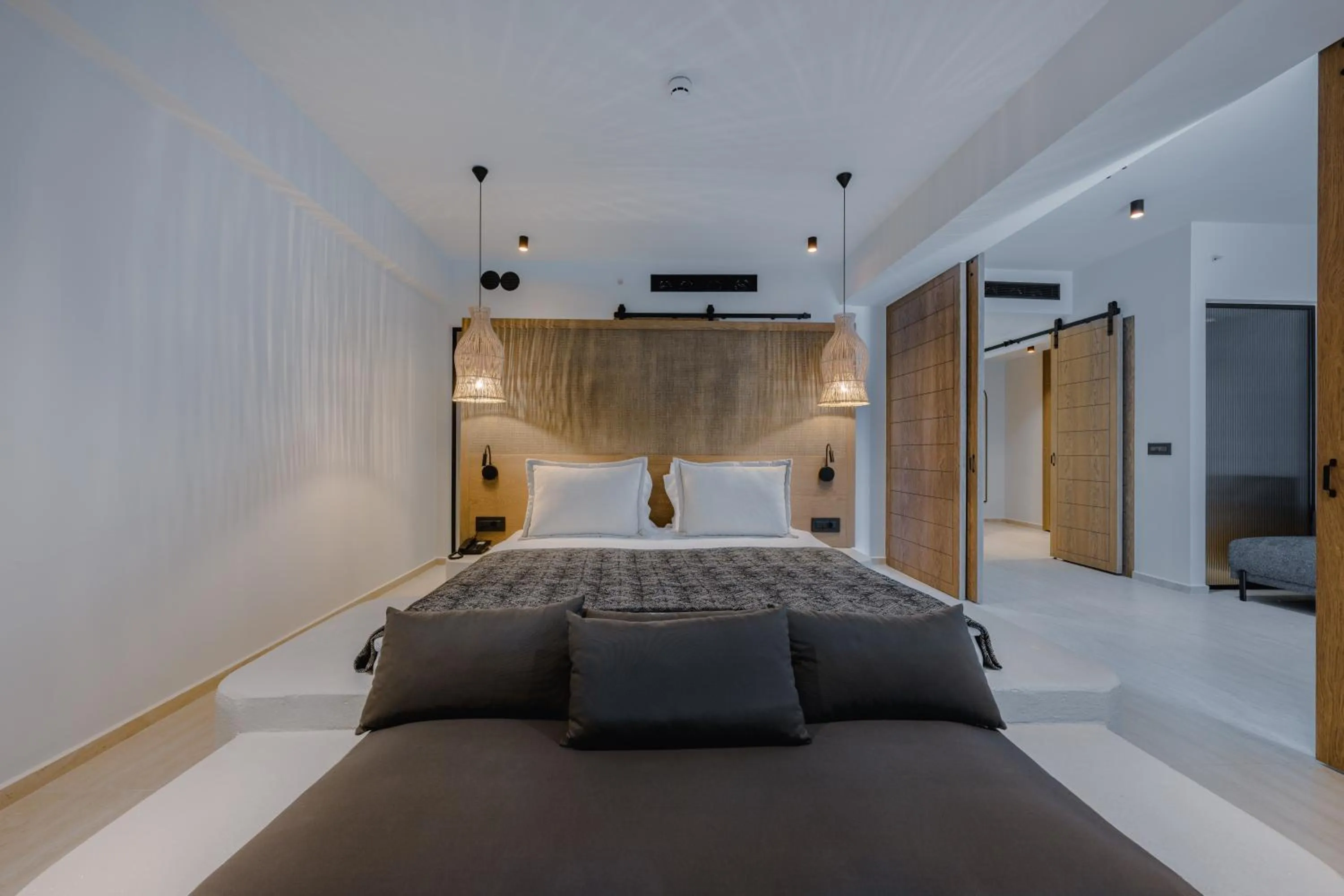 Bed in Baia Bodrum Hotel