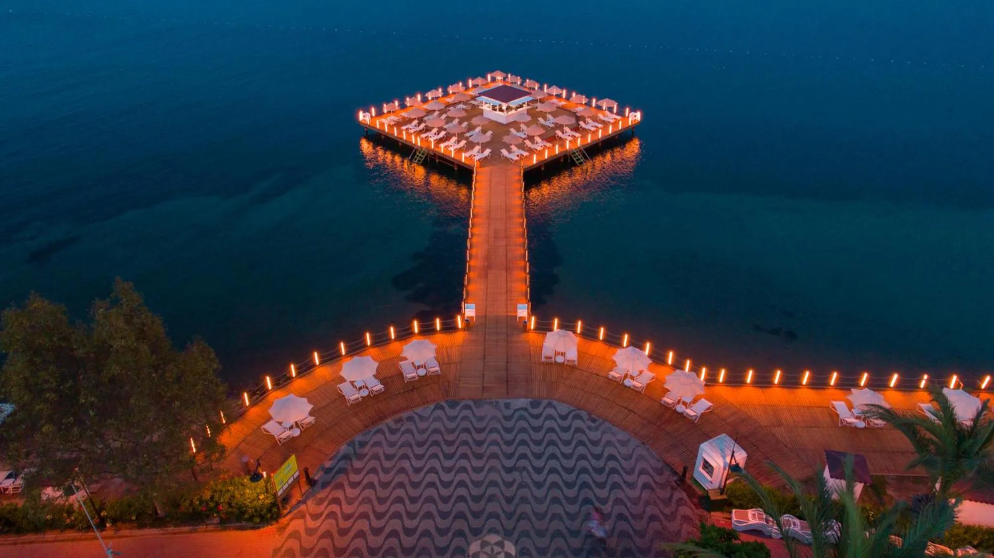 Beach in Baia Bodrum Hotel