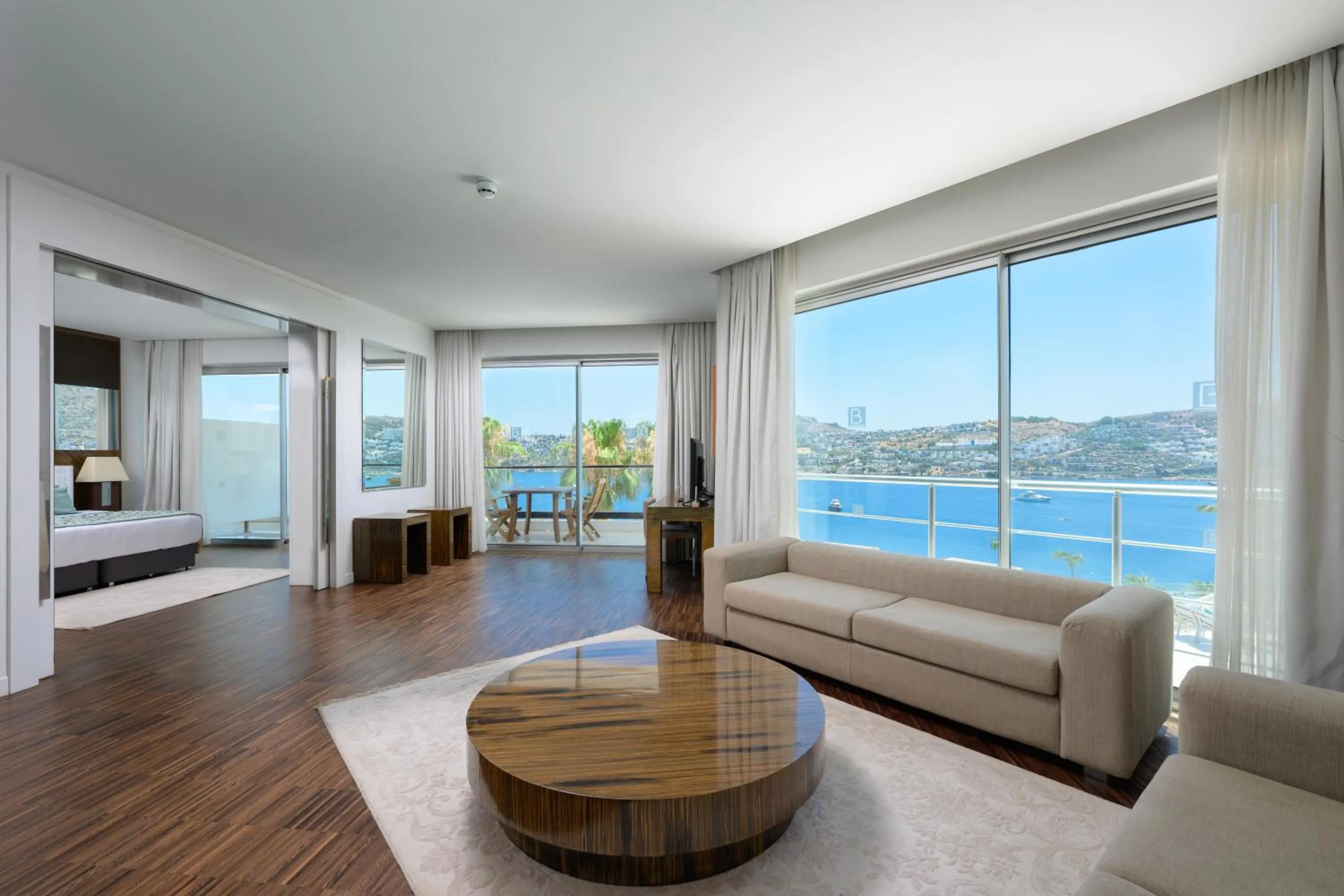 Bed in Baia Bodrum Hotel