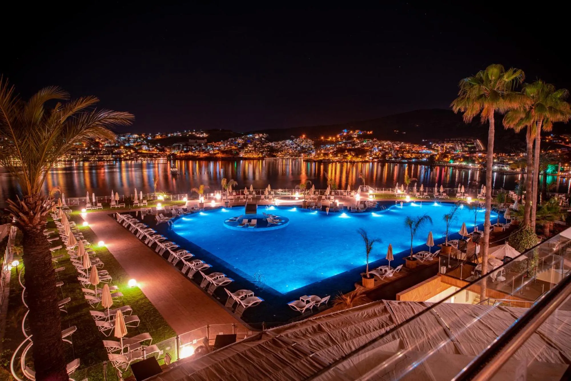 Pool view in Baia Bodrum Hotel