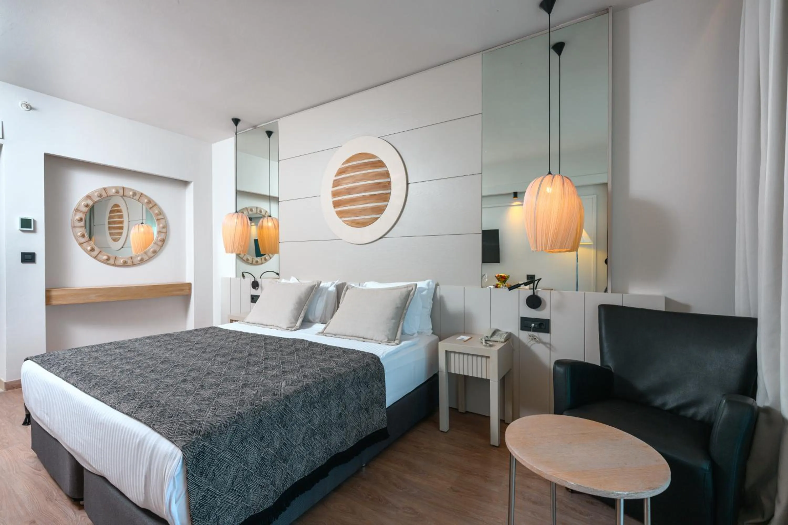 Bed in Baia Bodrum Hotel