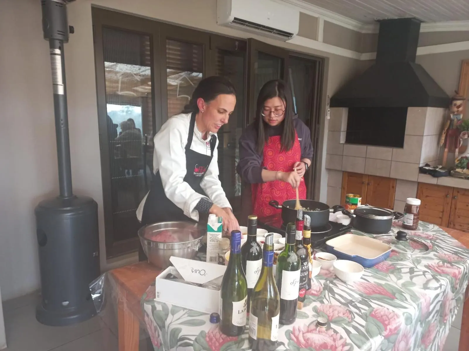 People in A Little Guesthouse