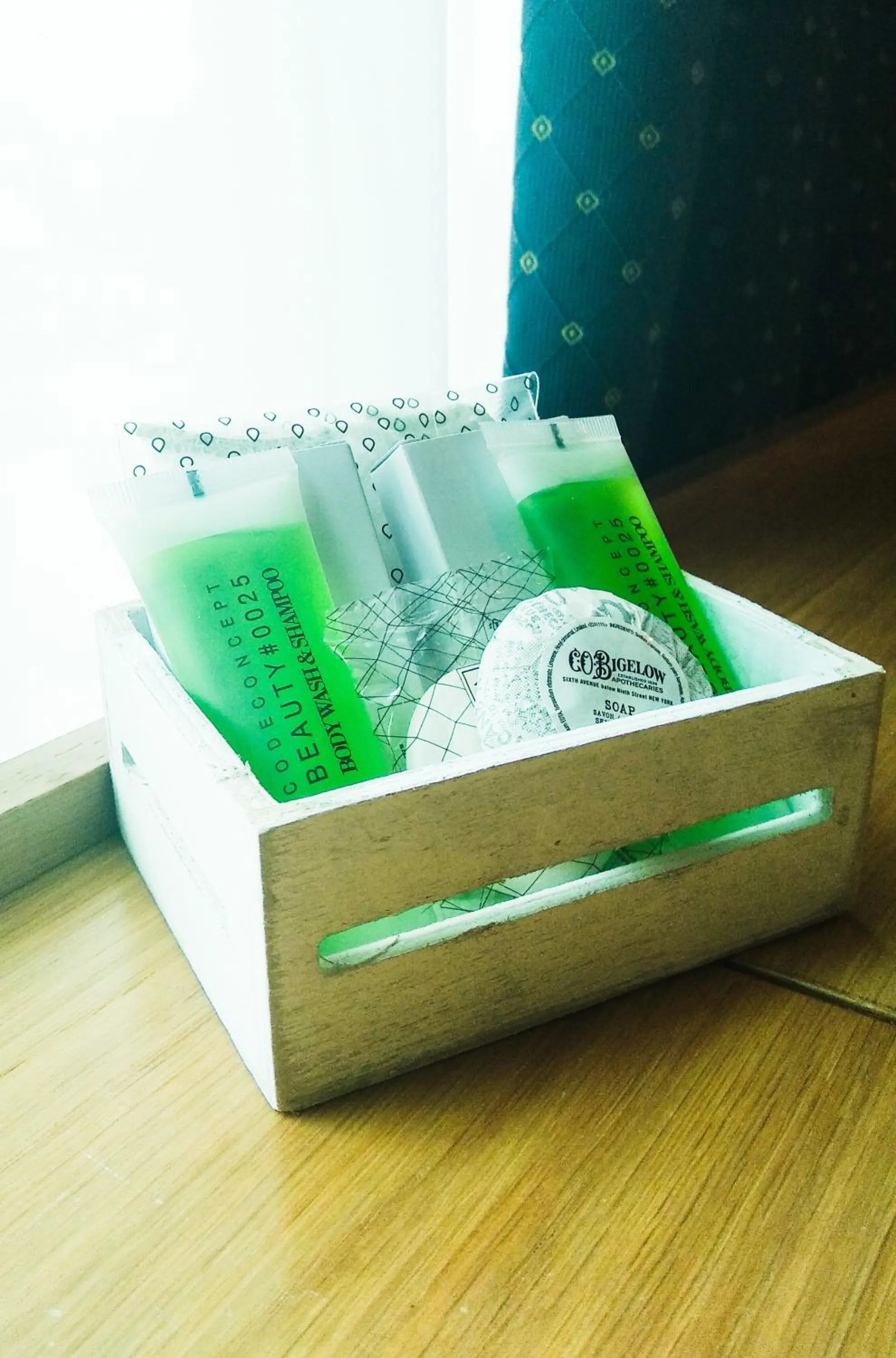 Decorative detail in Hotel Mastai