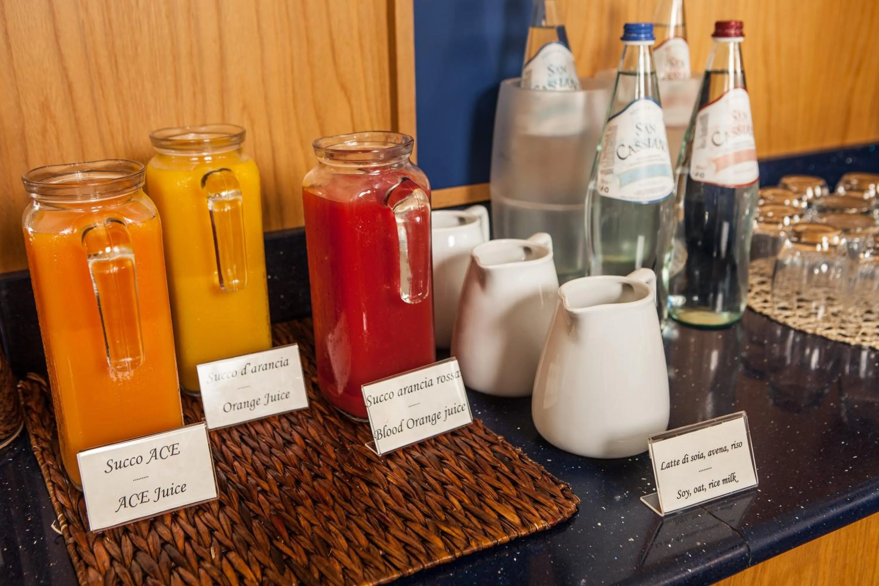 Continental breakfast in Hotel Mastai