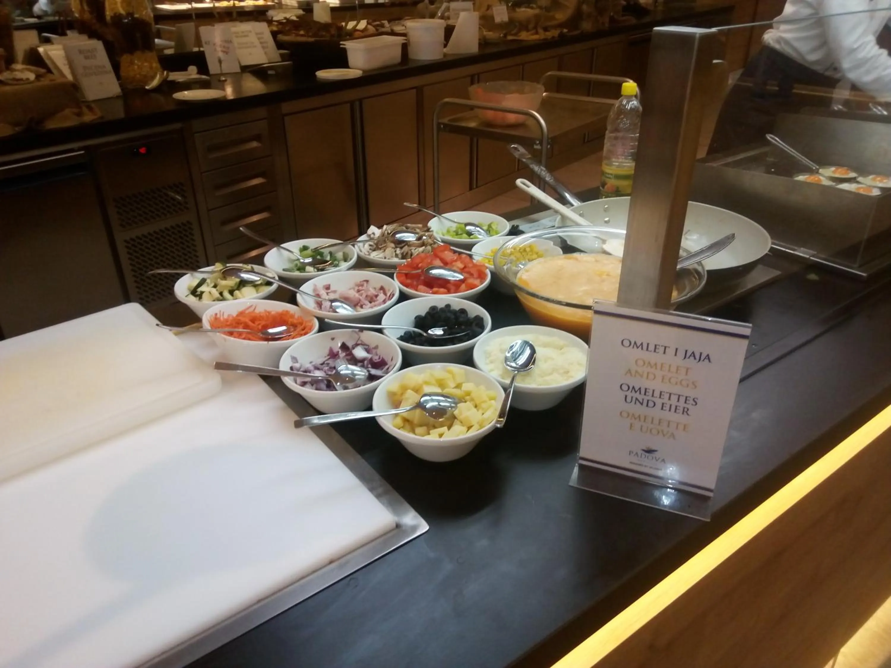 Buffet breakfast in Villas Arbia - Margita Deluxe Beach Hotel