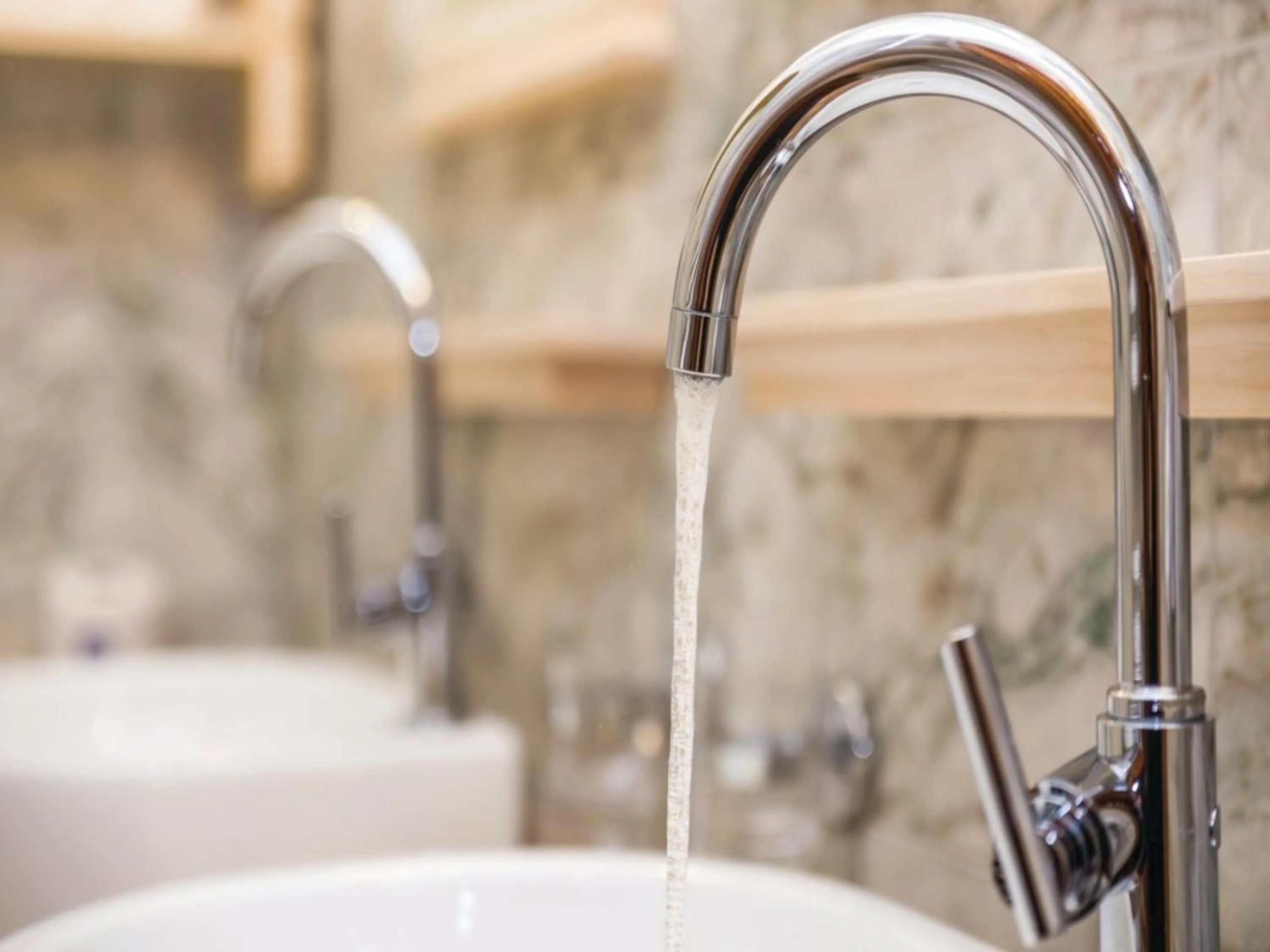 Bathroom in Villas Arbia - Margita Deluxe Beach Hotel