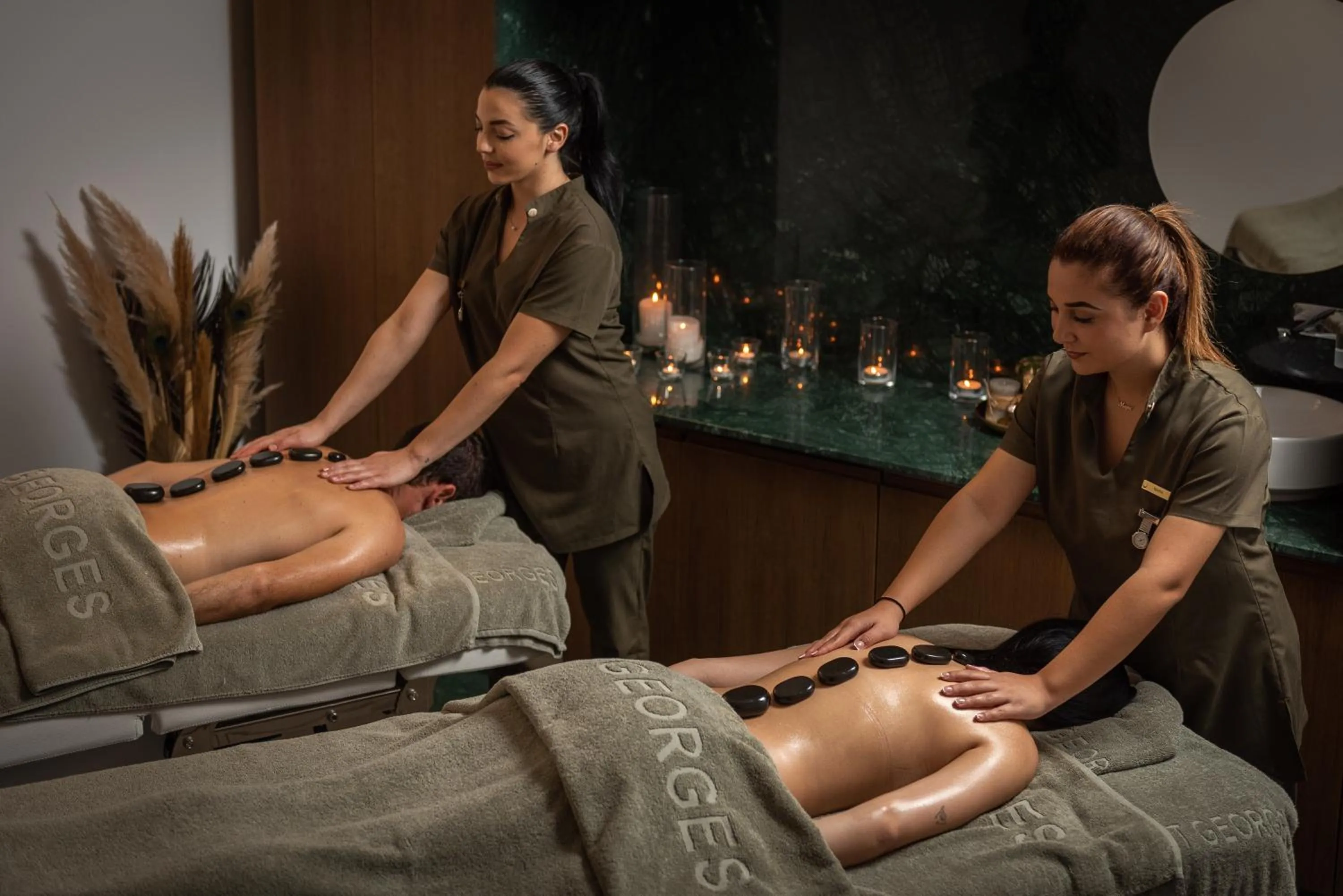 People in Cap St Georges Villas