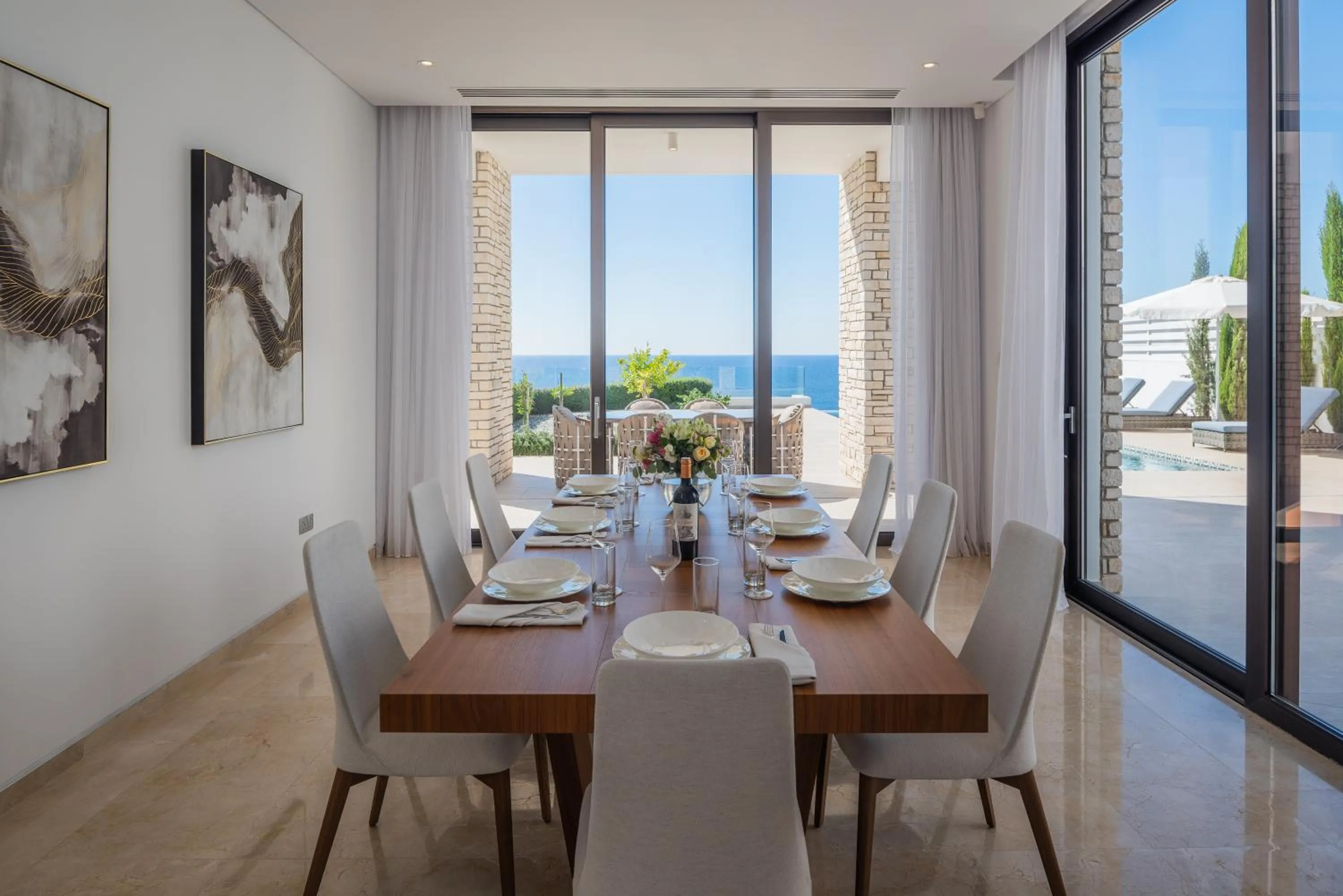 Natural landscape in Cap St Georges Villas