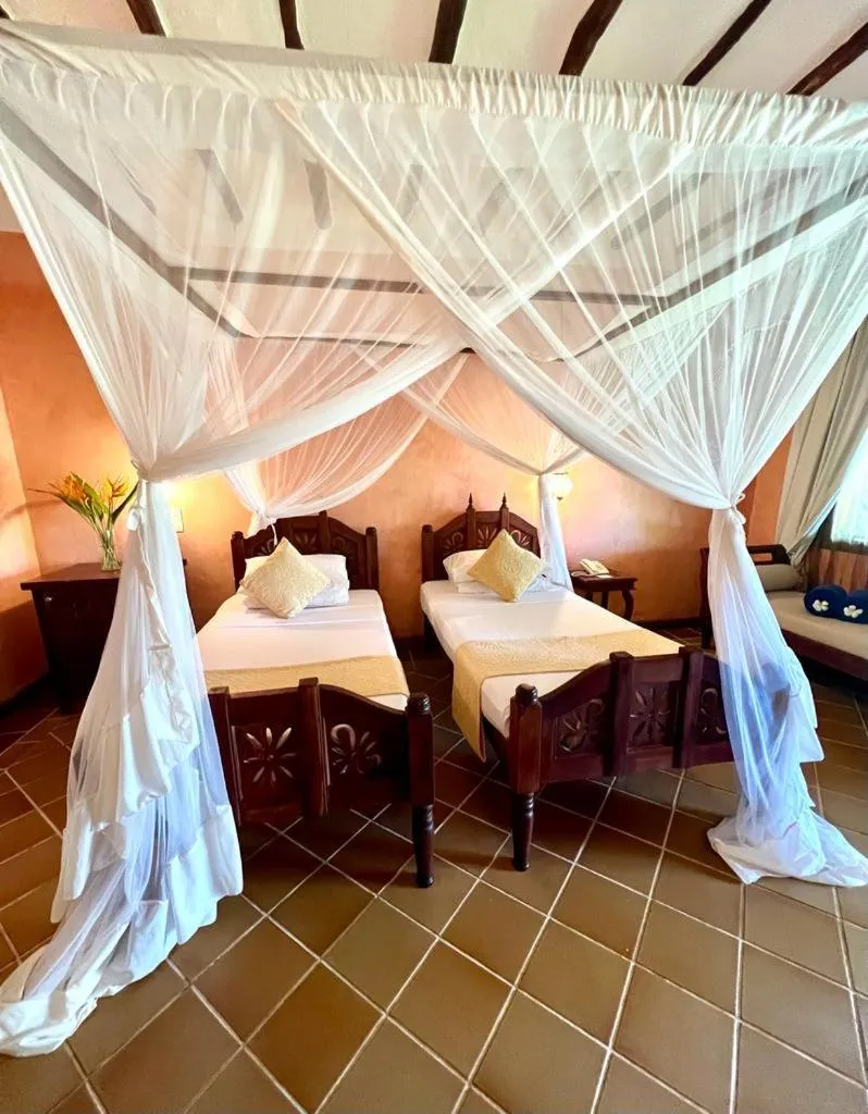 Bedroom, Bed in Hotel Club Dongwe