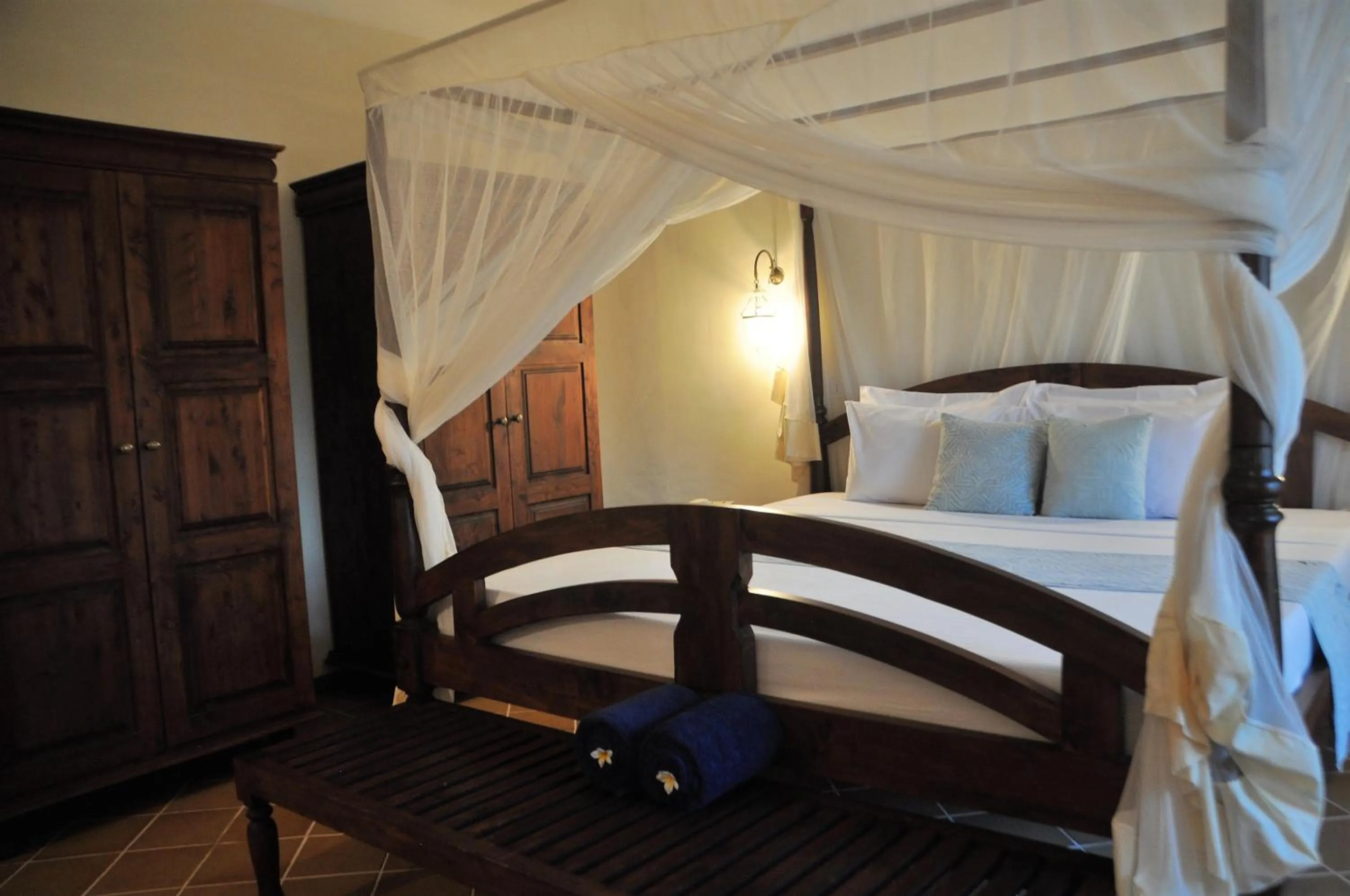 Bed in Hotel Club Dongwe