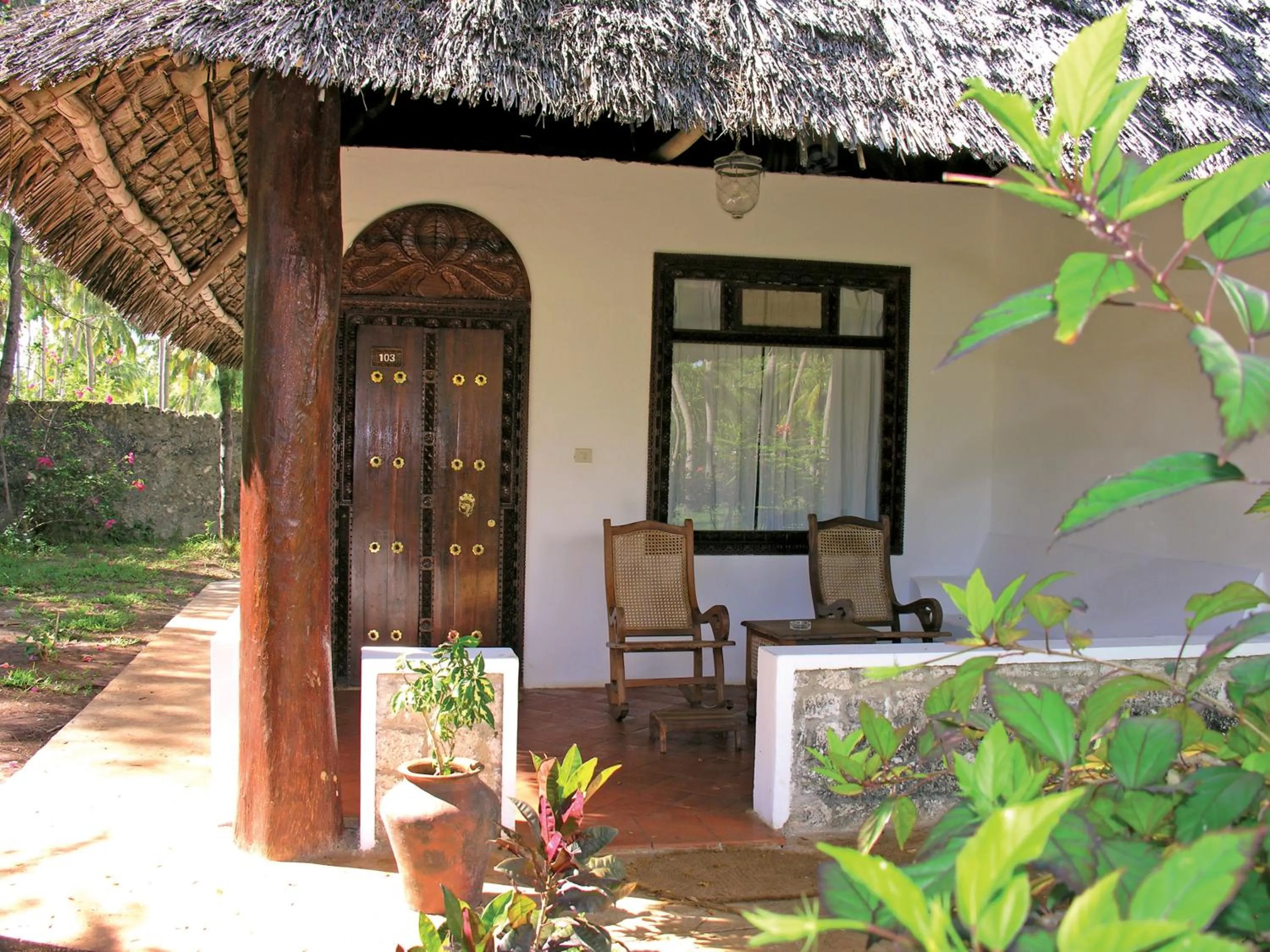 Garden view in Hotel Club Dongwe