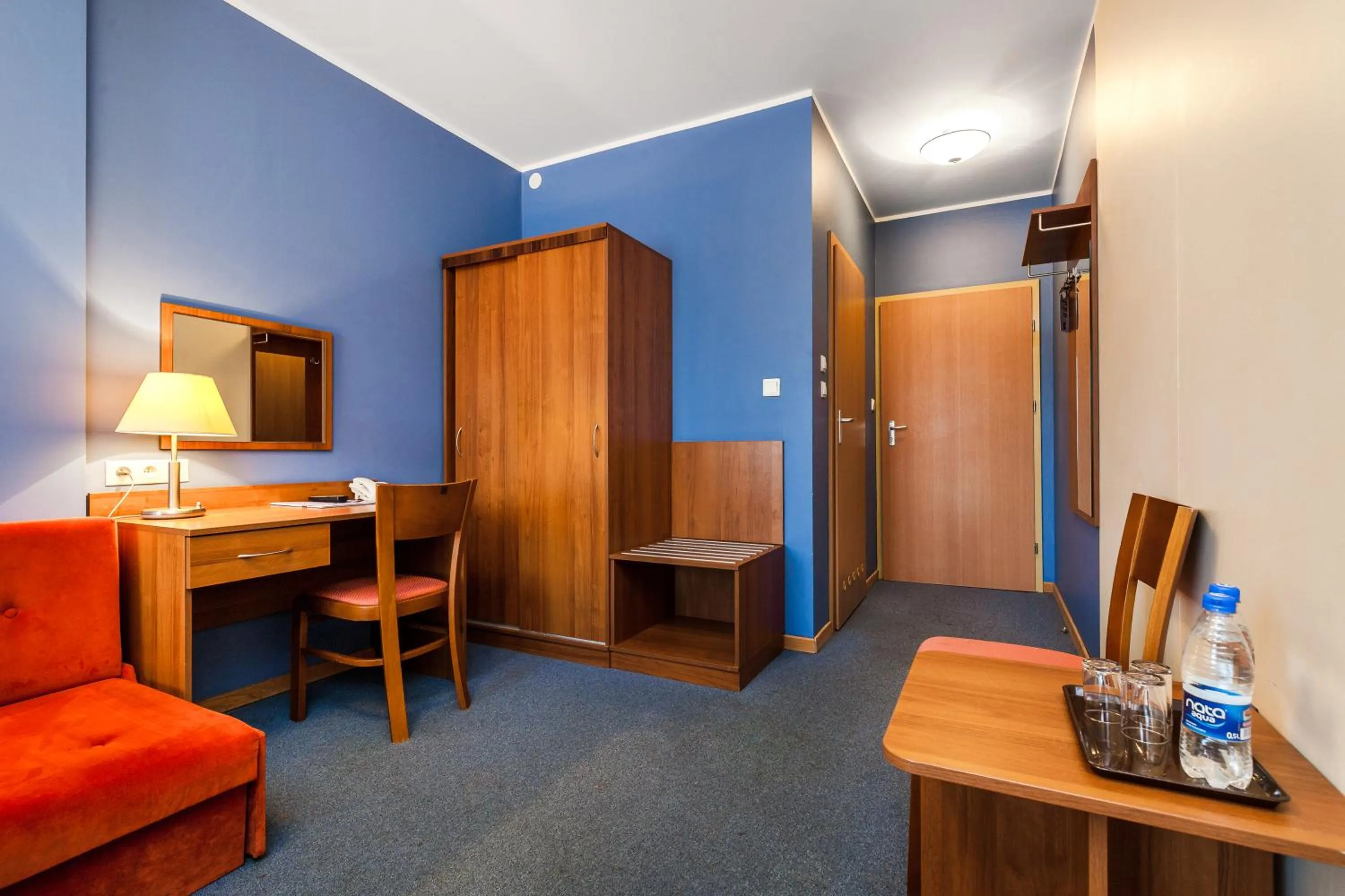 Living room, Bed in Hotel Olivia