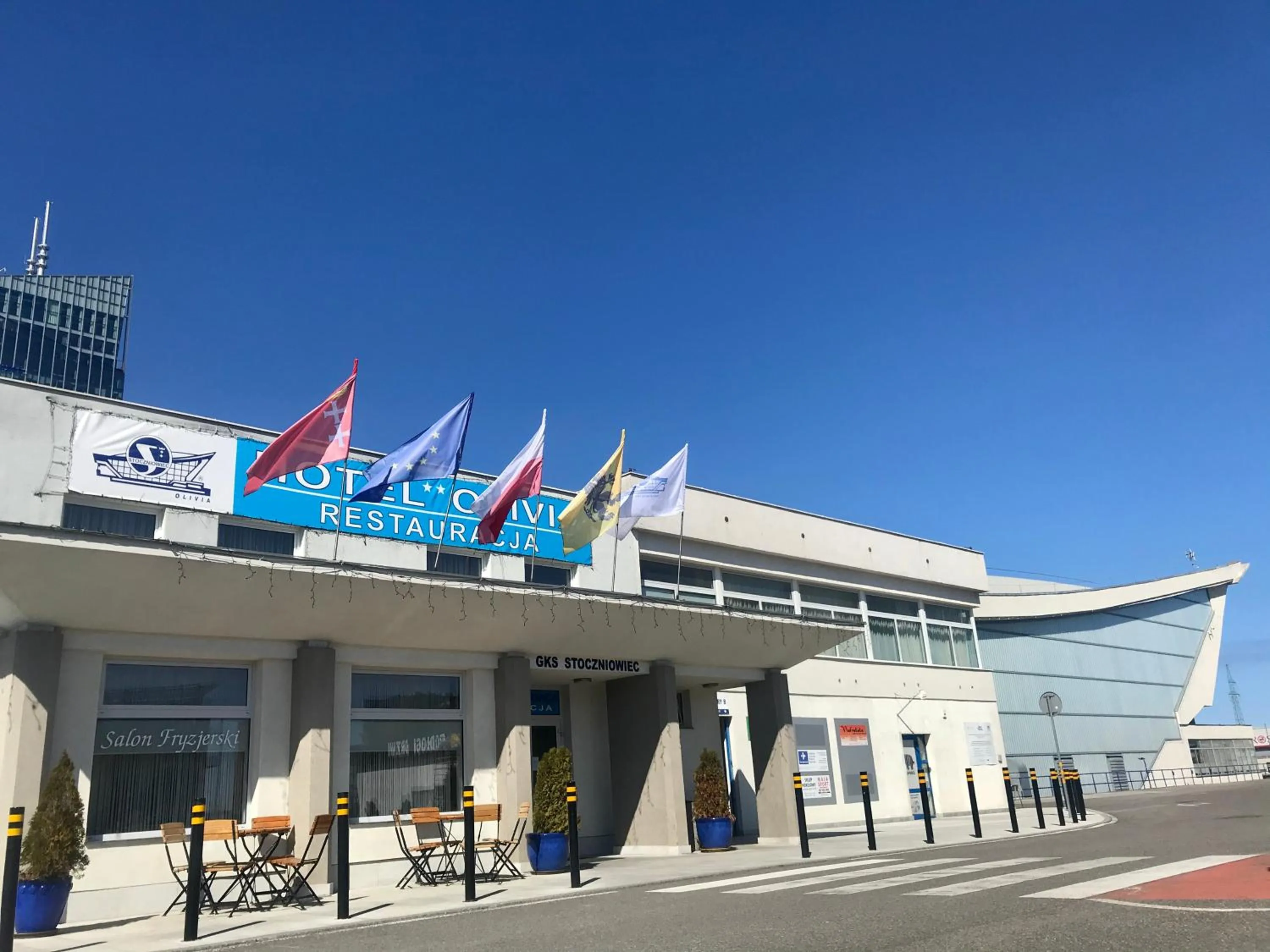 Property building in Hotel Olivia