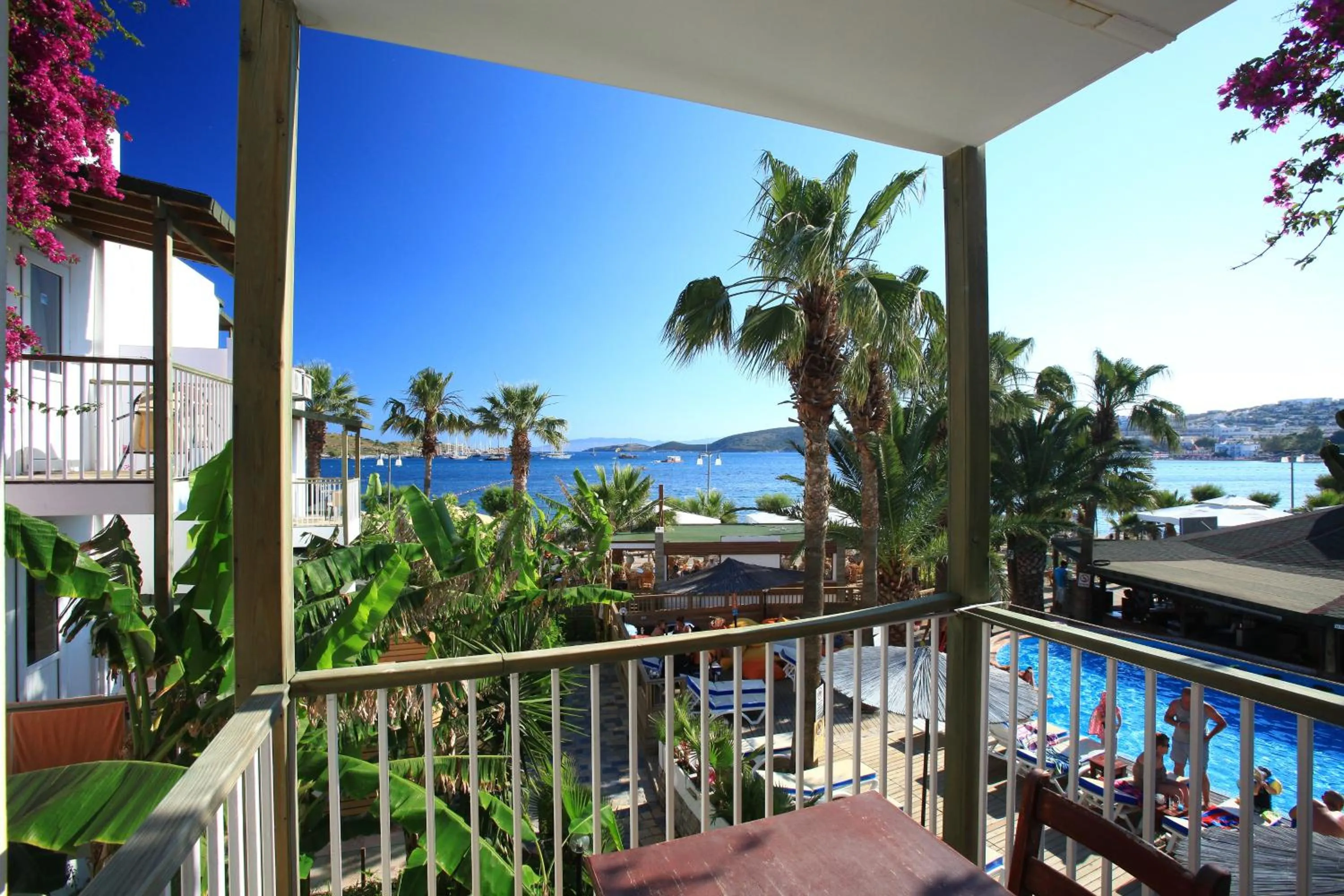Balcony/Terrace in Parkim Ayaz Hotel