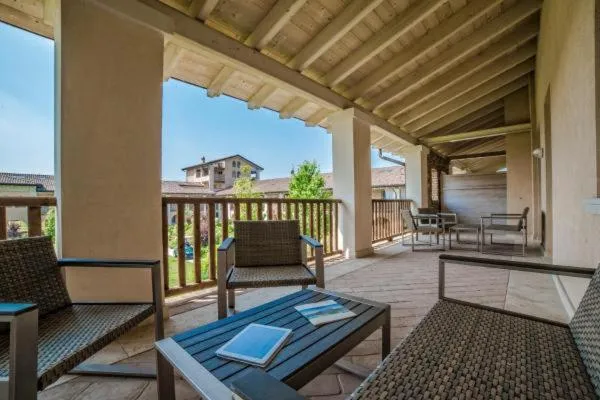 Balcony/Terrace in Garda Hotel San Vigilio Golf