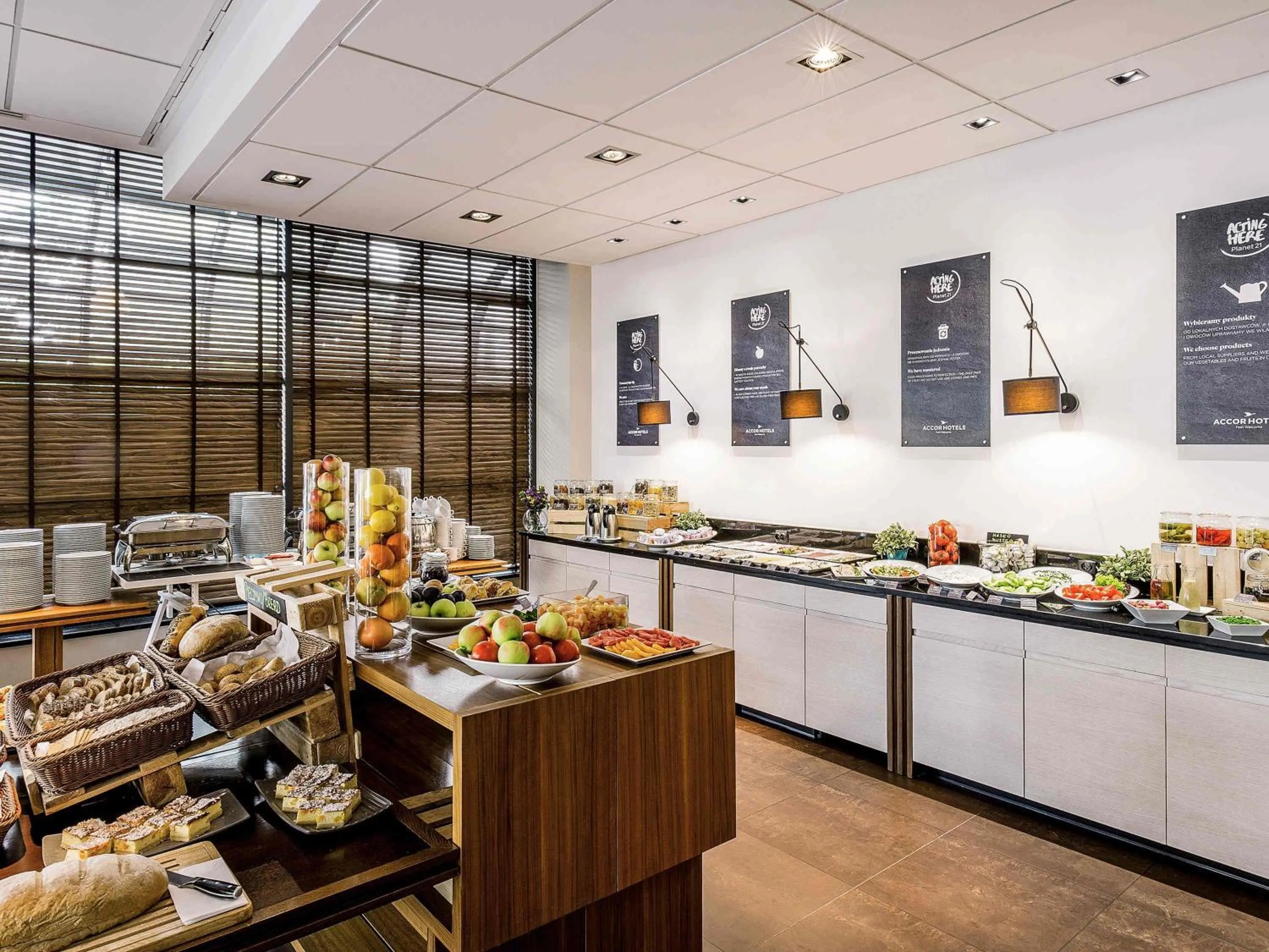 Breakfast in Mercure Warszawa Airport