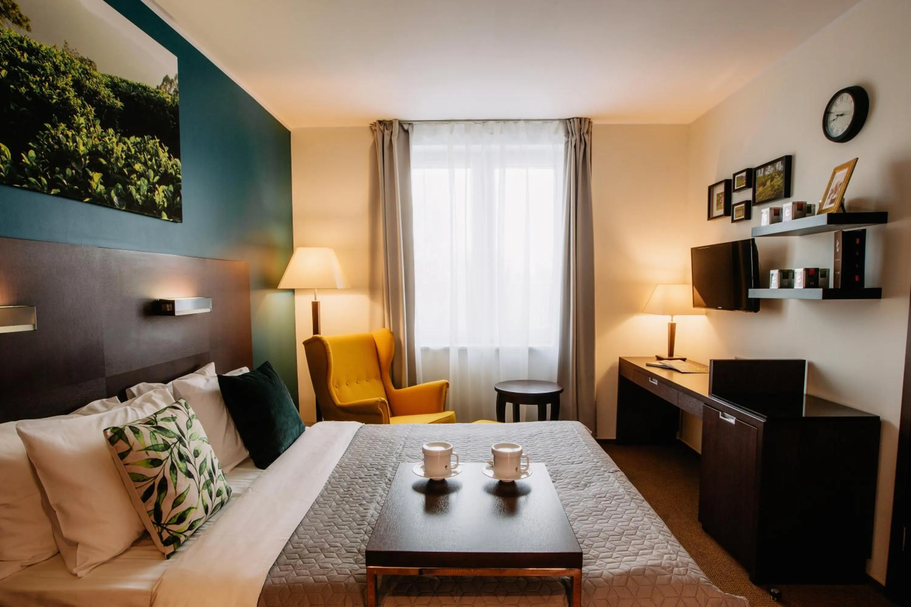 Bed in Mercure Warszawa Airport