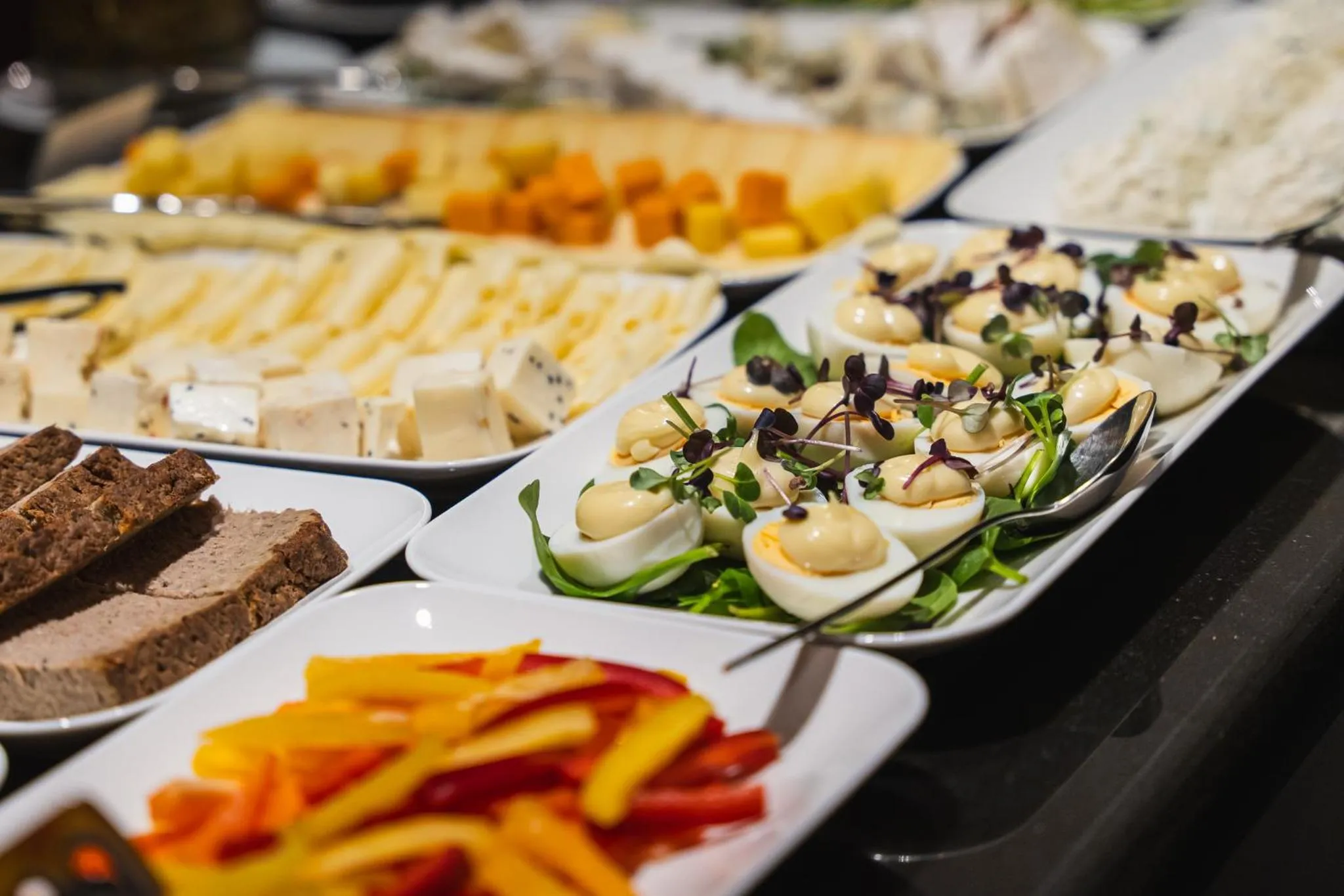 Buffet breakfast in Great Polonia The Granary La Suite Hotel