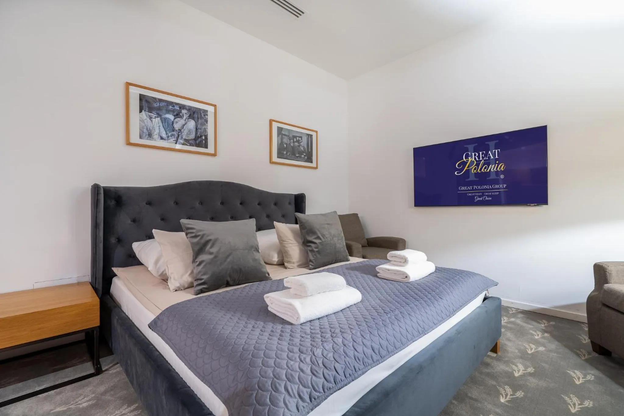 Bed in Great Polonia The Granary La Suite Hotel