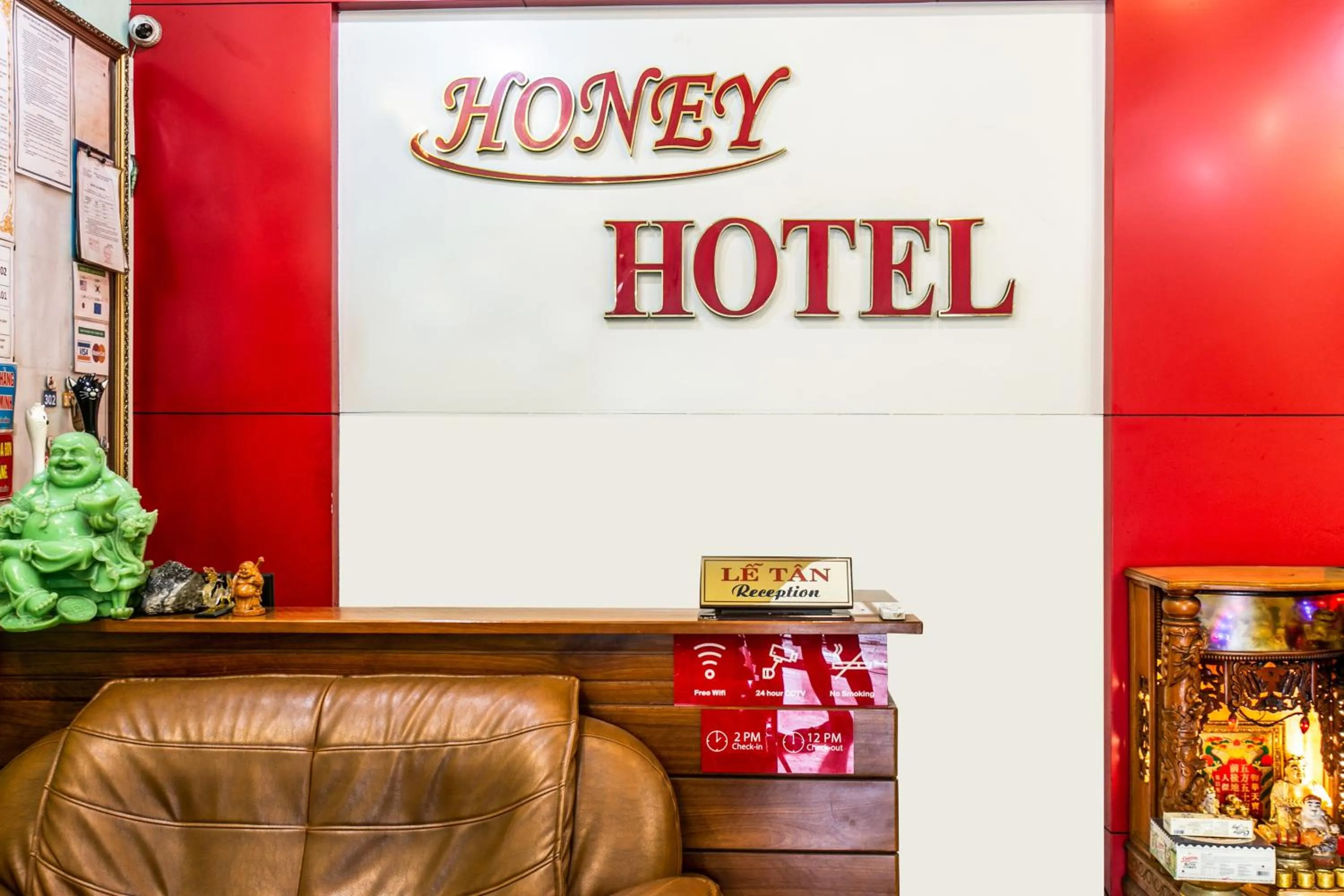 Property logo or sign in Honey Hotel Da Nang