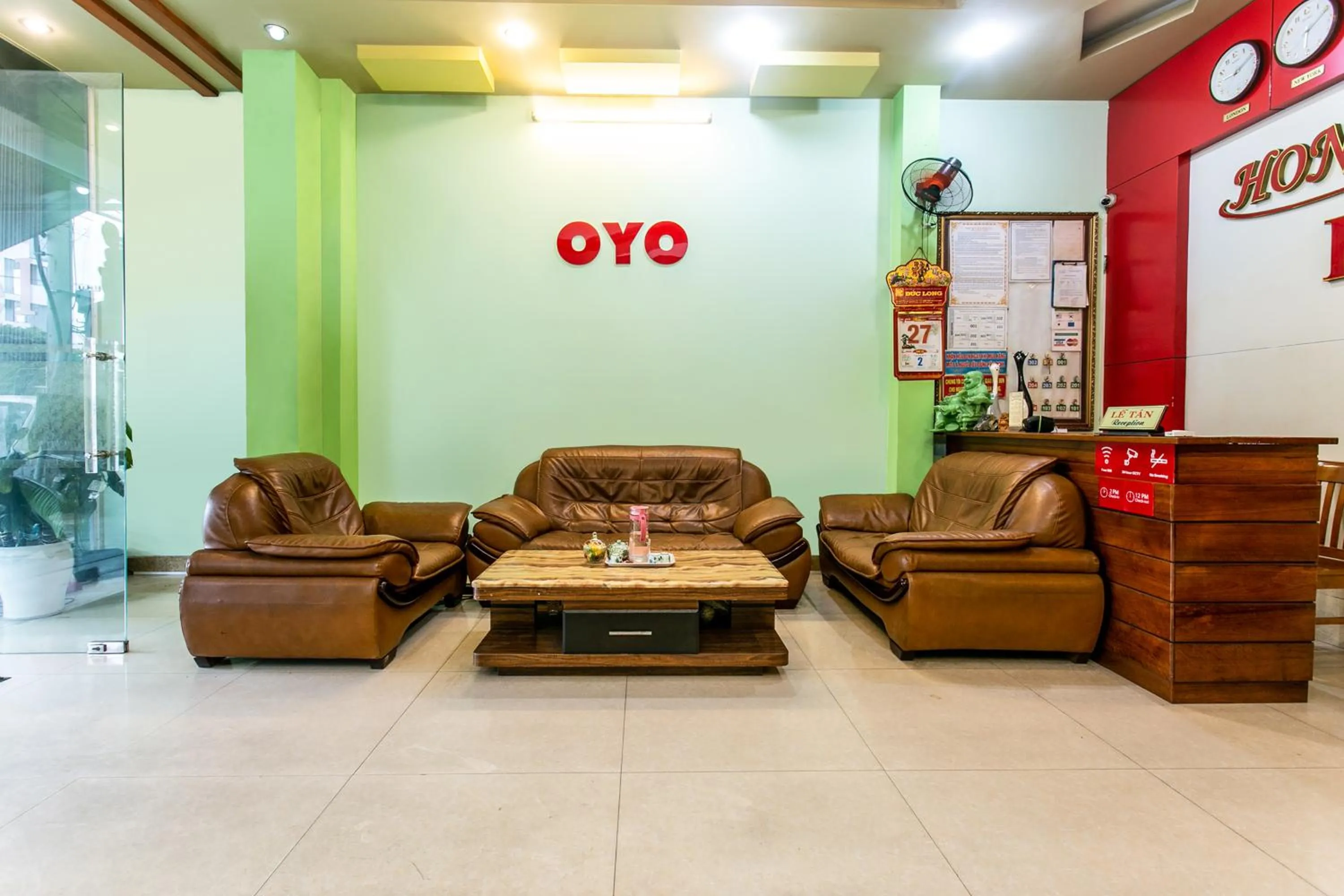 Living room in Honey Hotel Da Nang