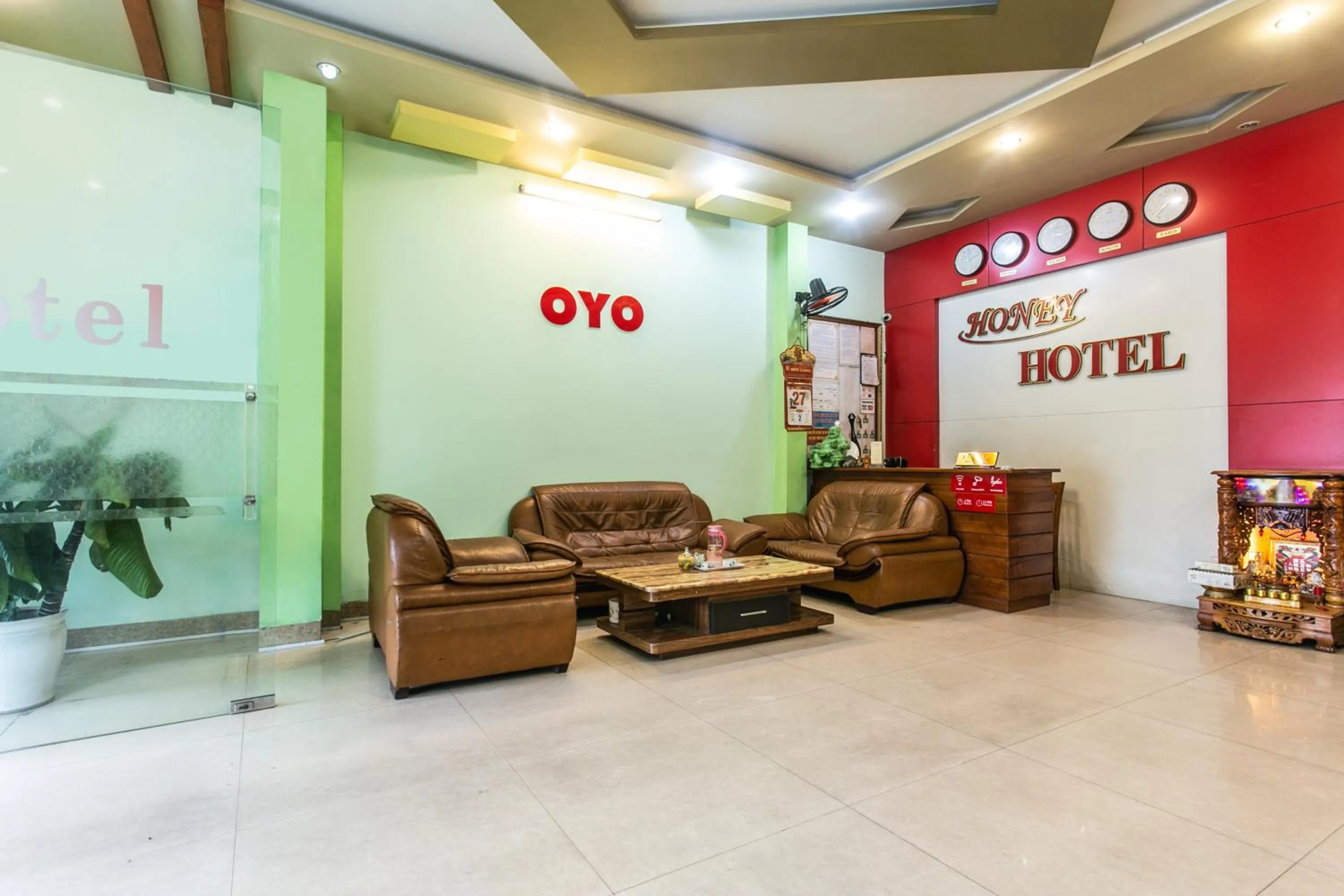 Living room in Honey Hotel Da Nang