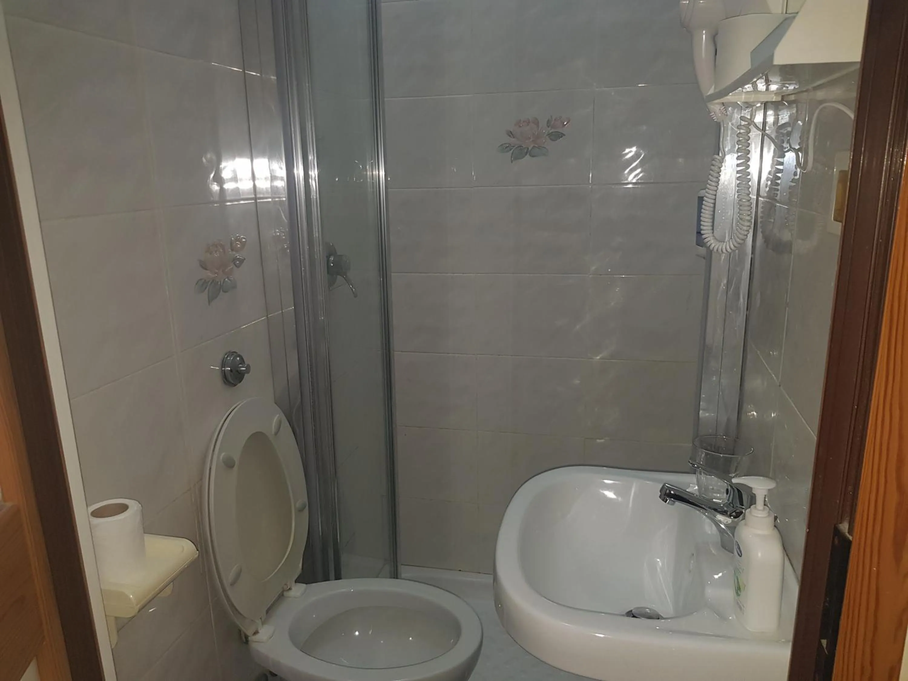 Bathroom in Hotel Aristotele