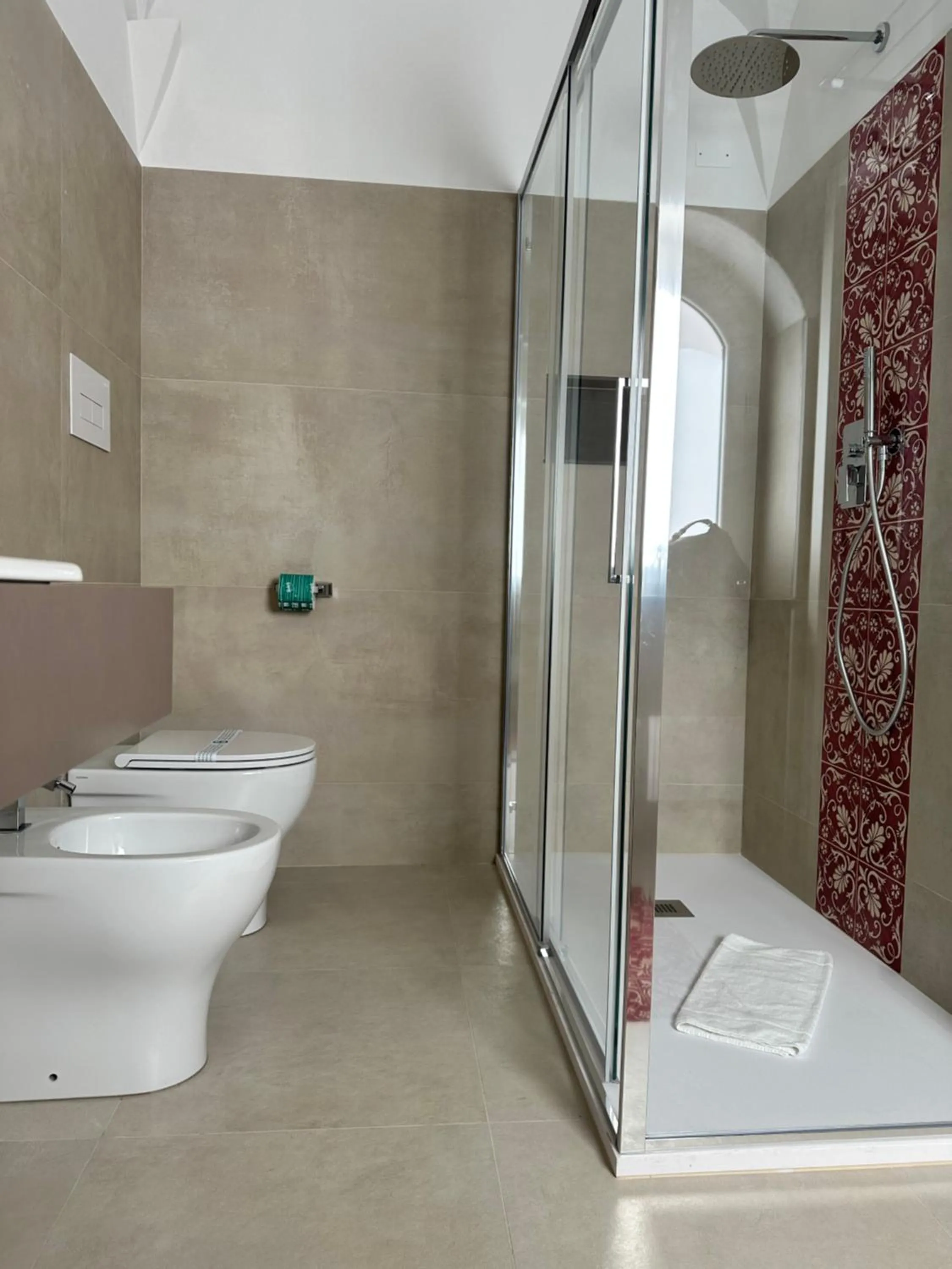 Shower in Hotel Villa Cedrino