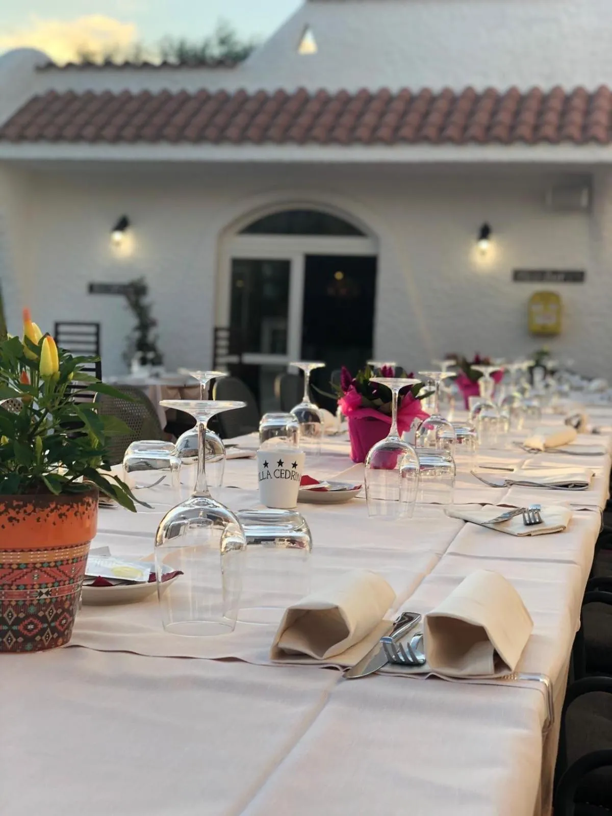 Restaurant/places to eat in Hotel Villa Cedrino