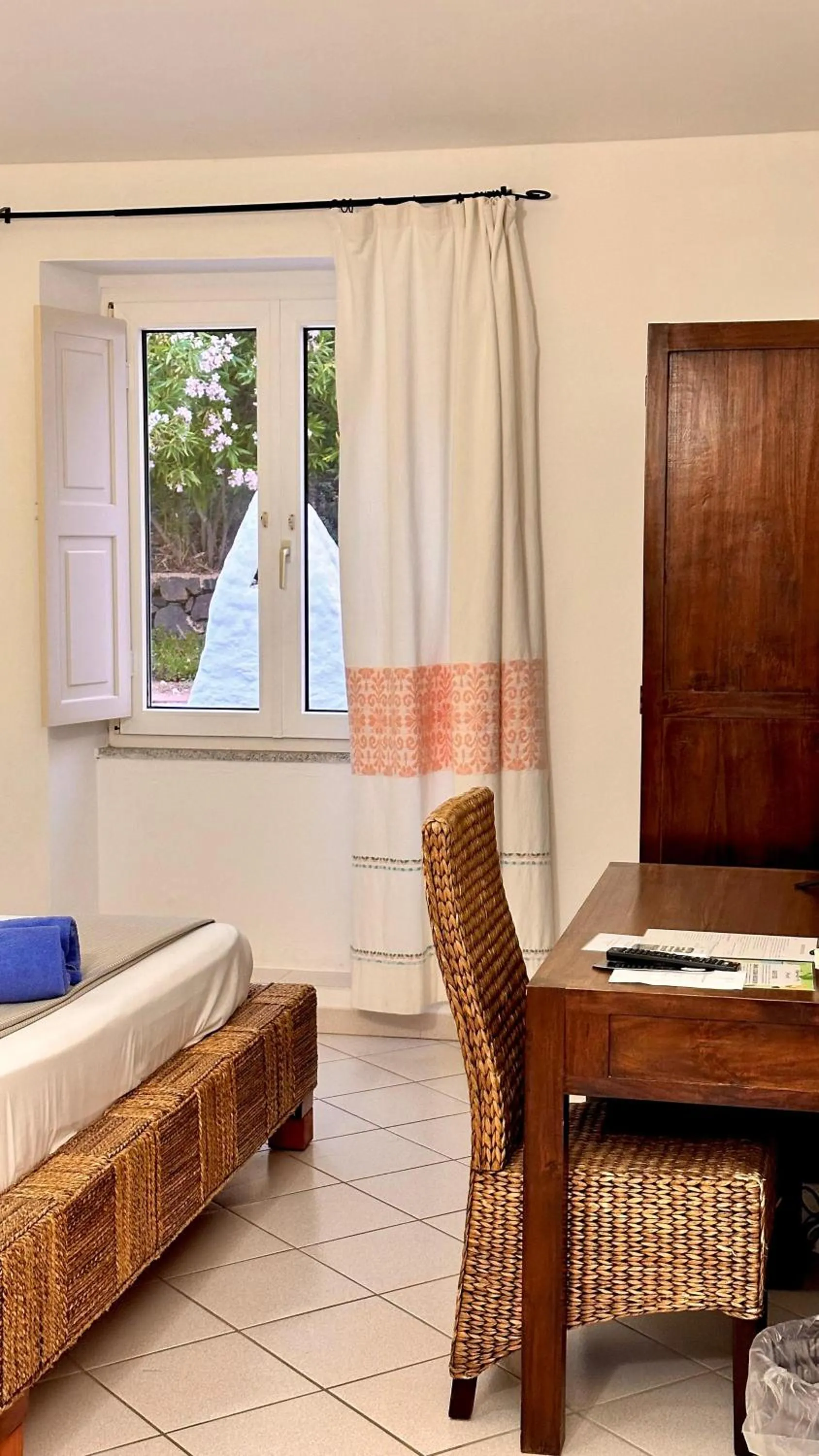 Decorative detail in Hotel Villa Cedrino