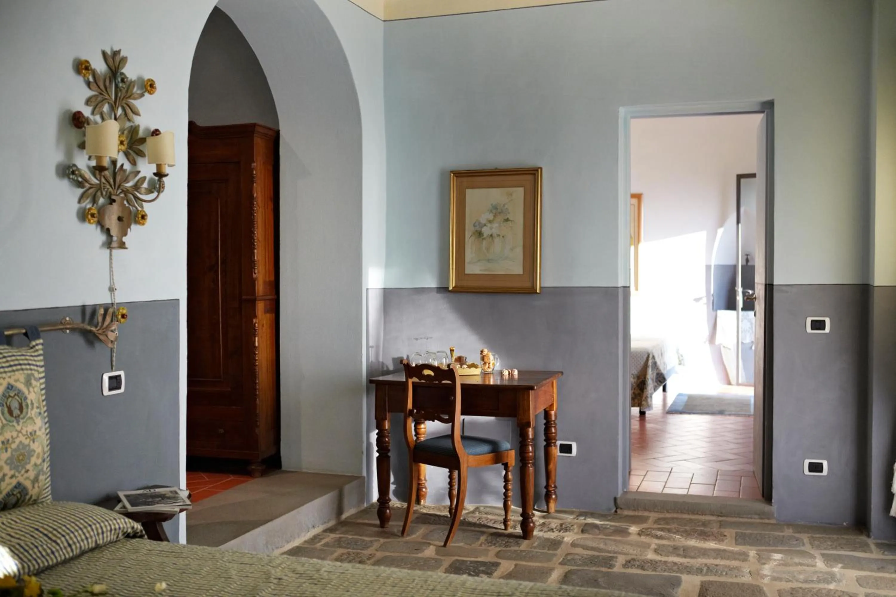 Bed in Relais Villa Belpoggio - Residenza D'Epoca