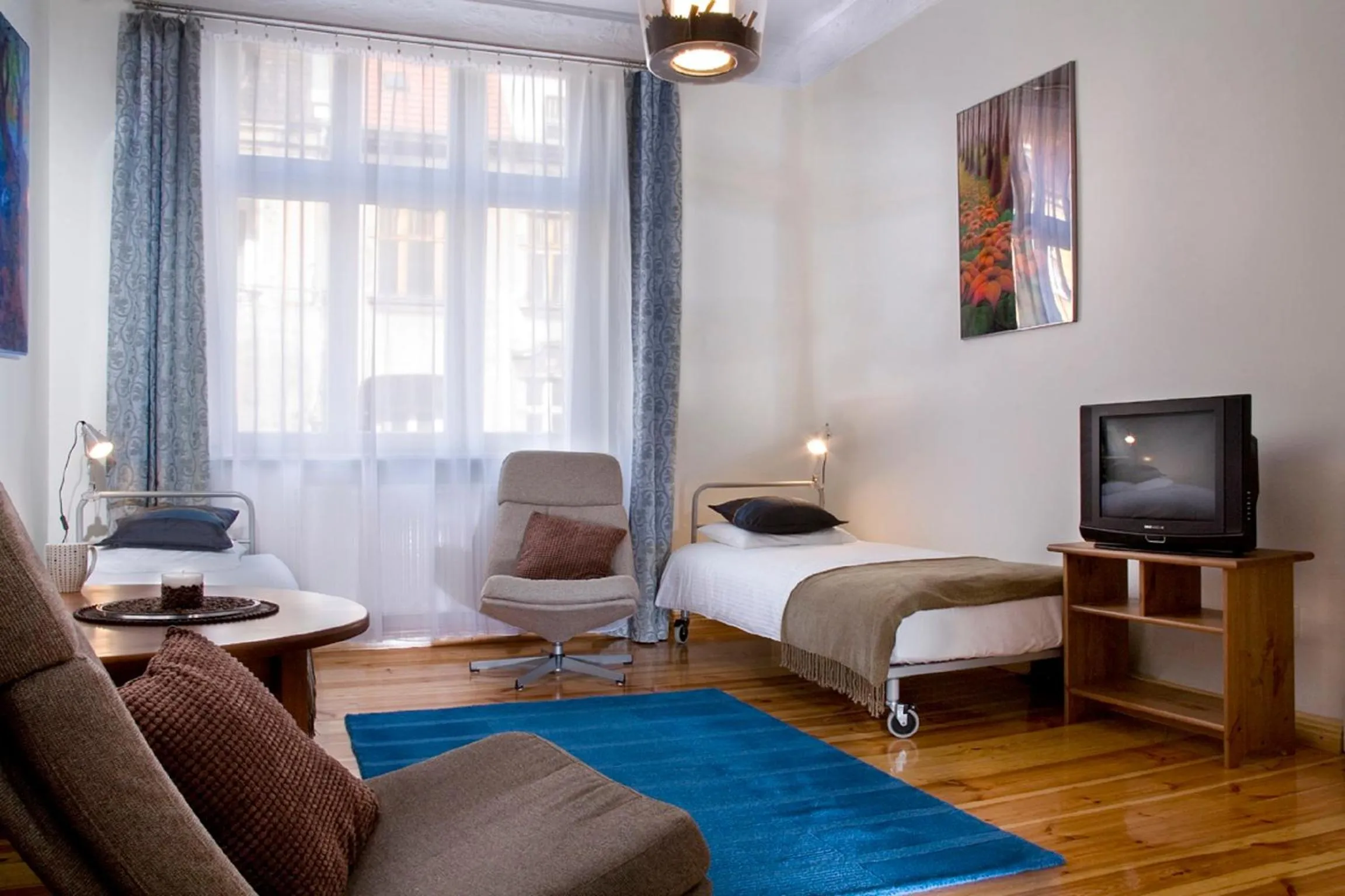 Bed in Apartamenty Pomarańczarnia